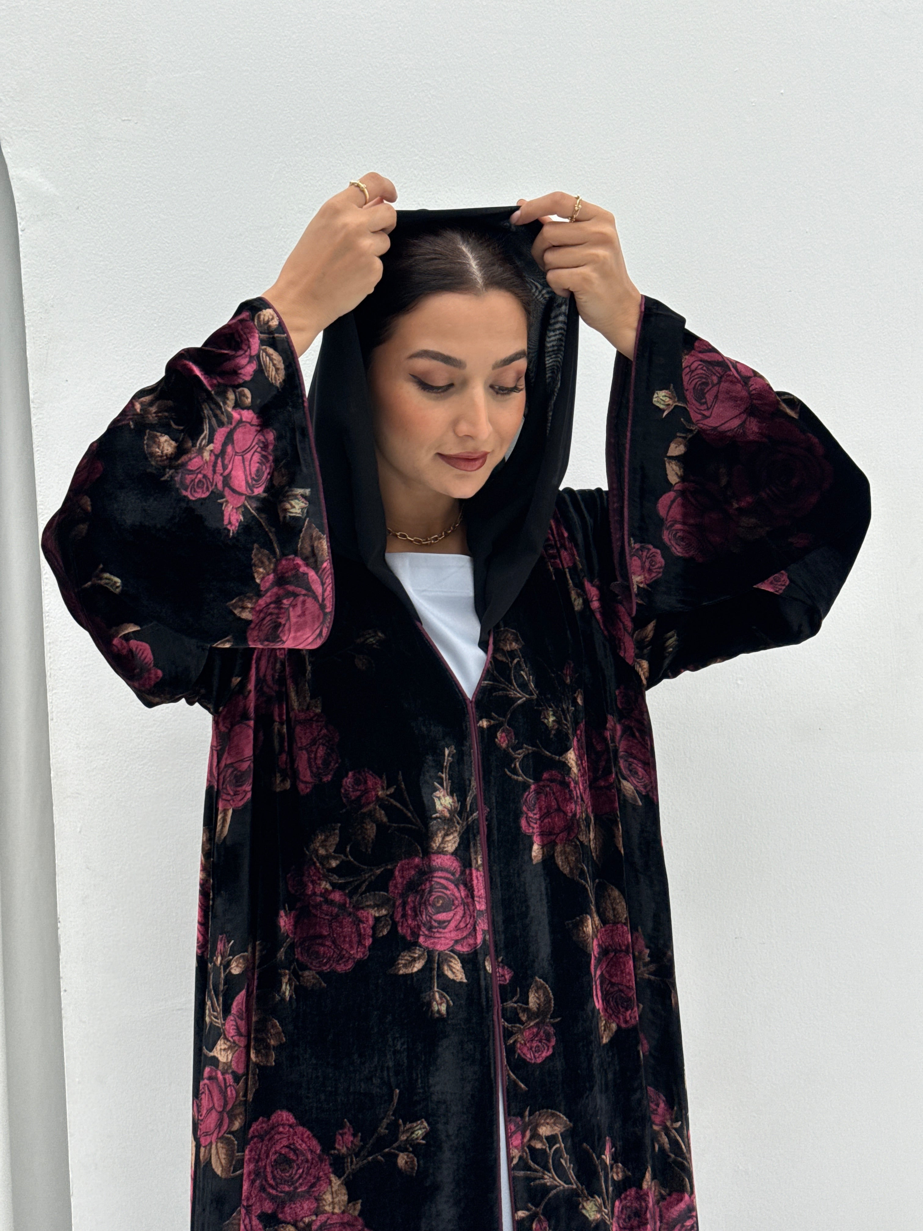 Velvet Embrace Abaya - Contessa Collection