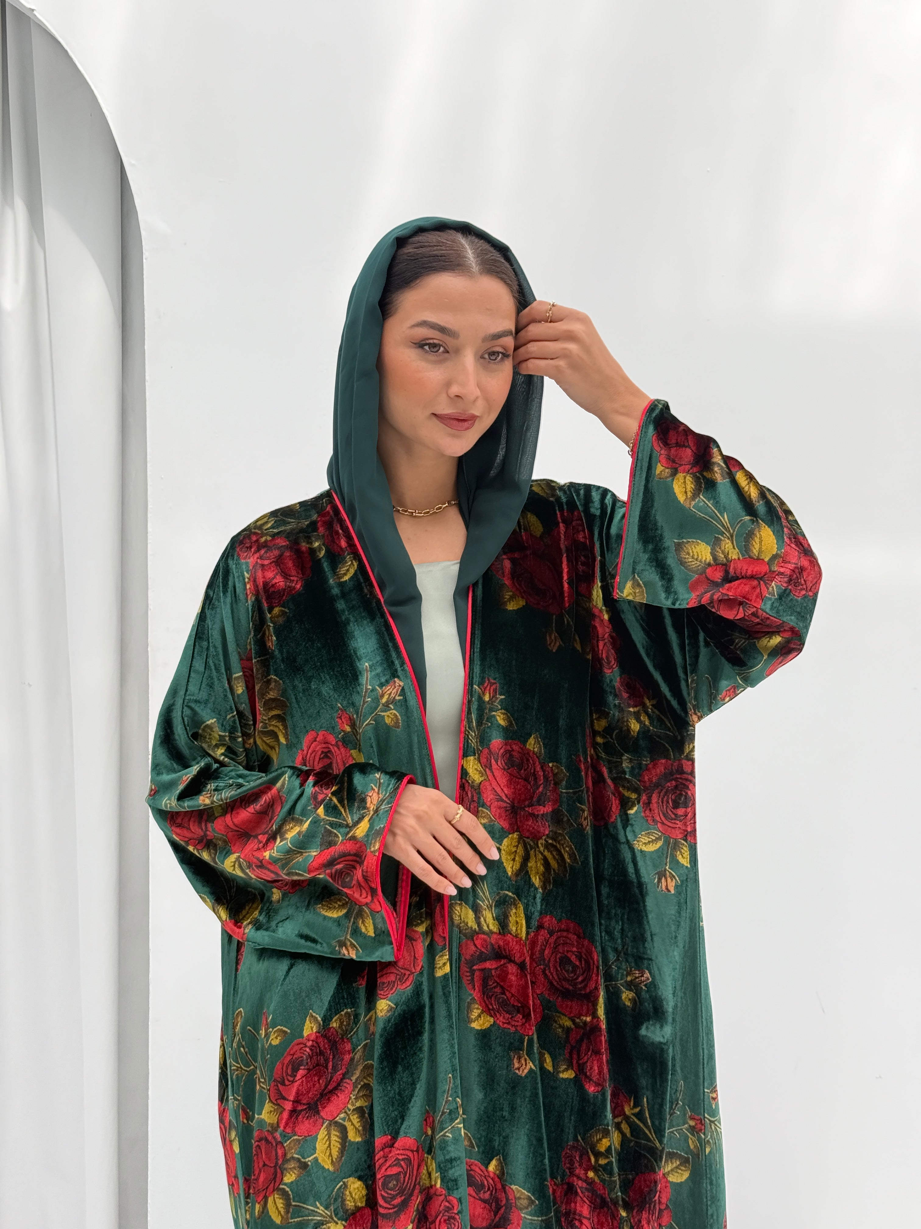 Velvet Embrace Abaya - Contessa Collection