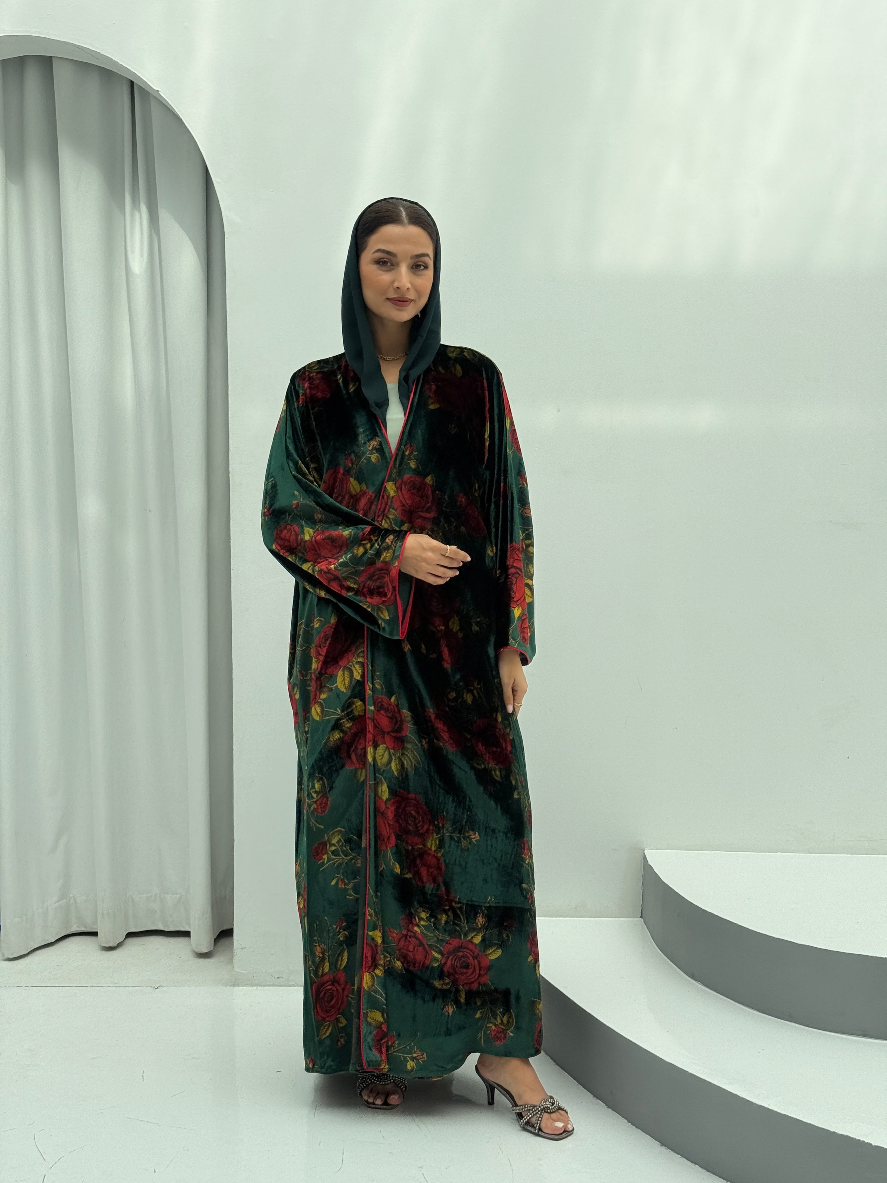 Velvet Embrace Abaya - Contessa Collection