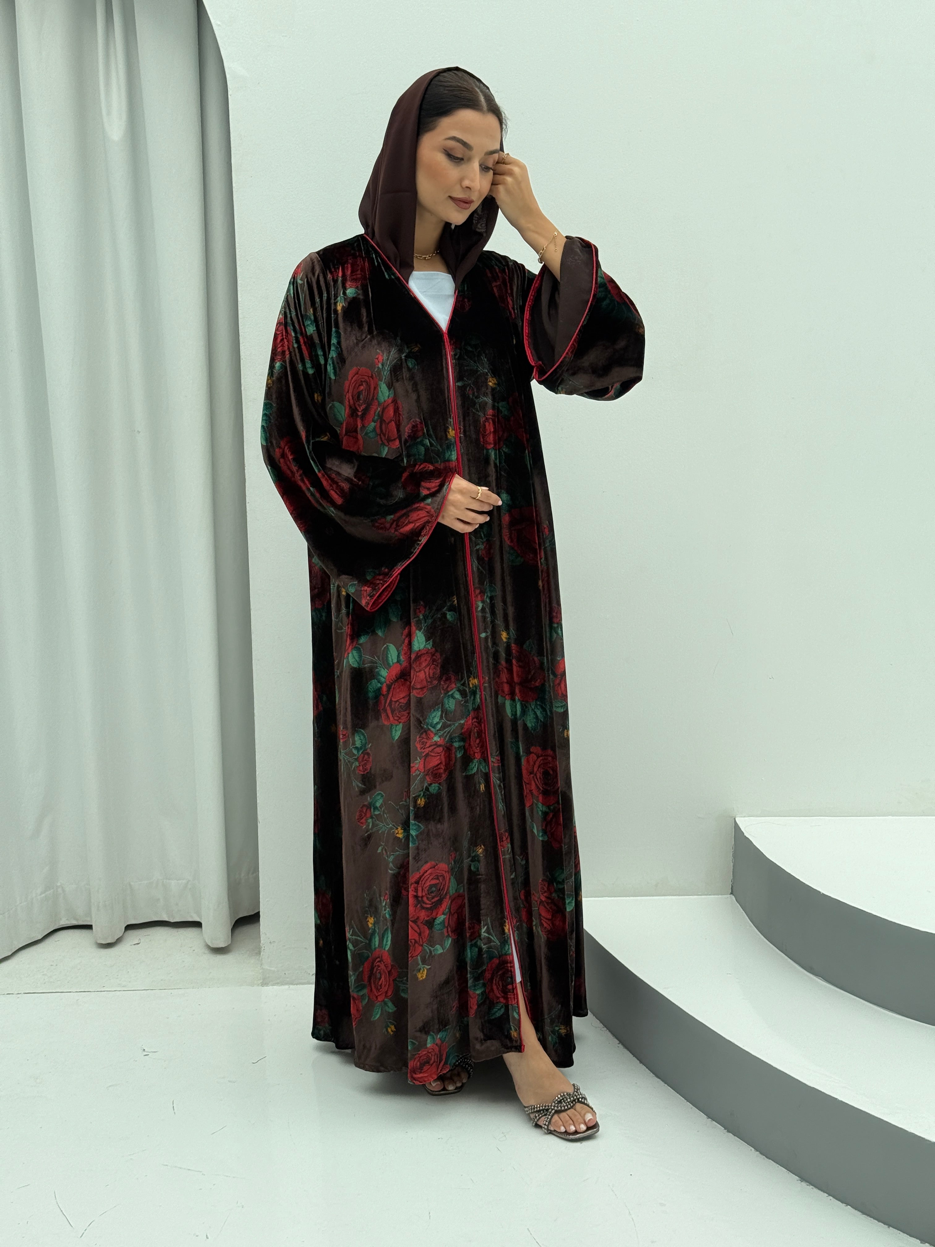 Velvet Embrace Abaya - Contessa Collection