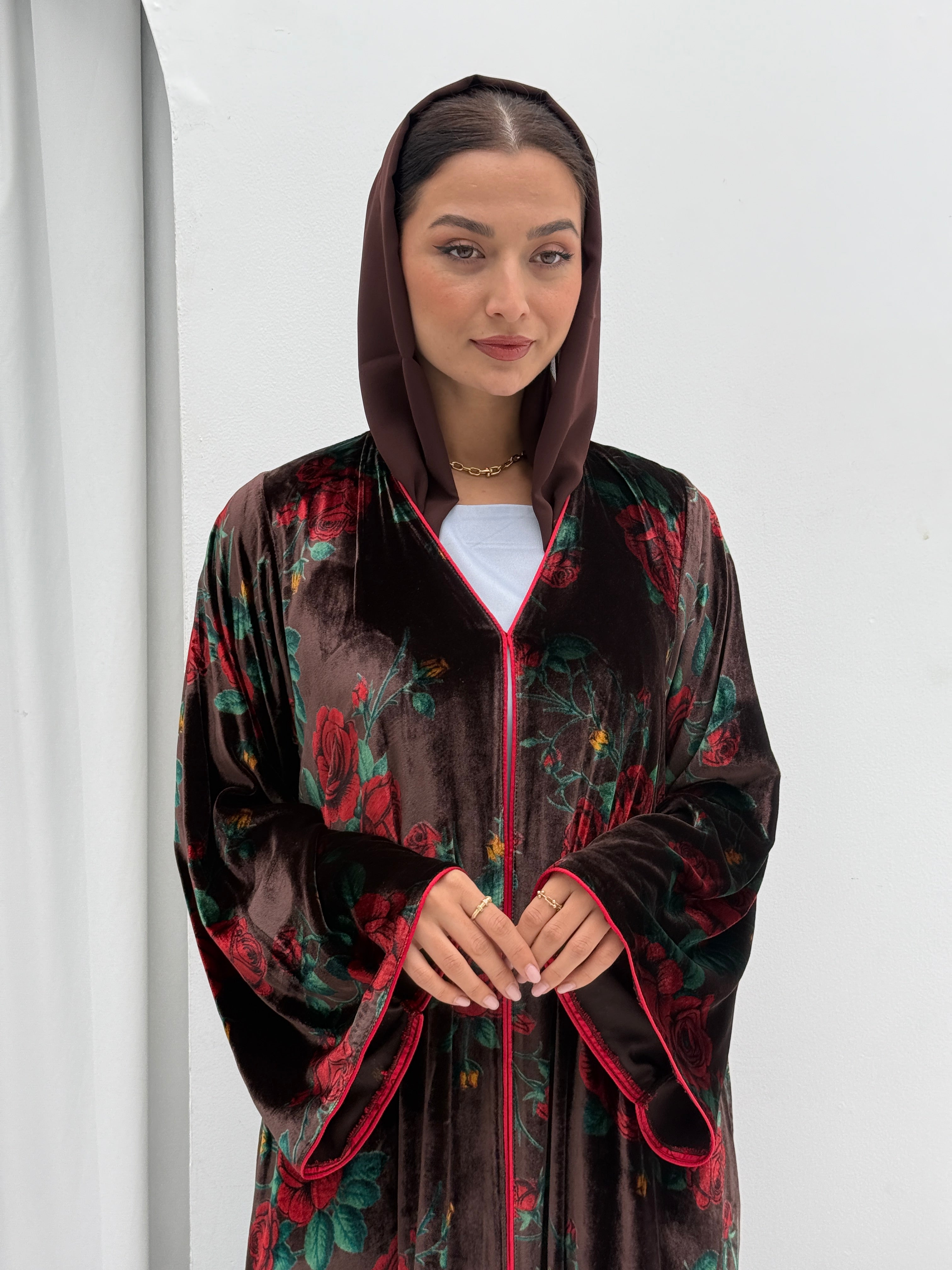 Velvet Embrace Abaya - Contessa Collection