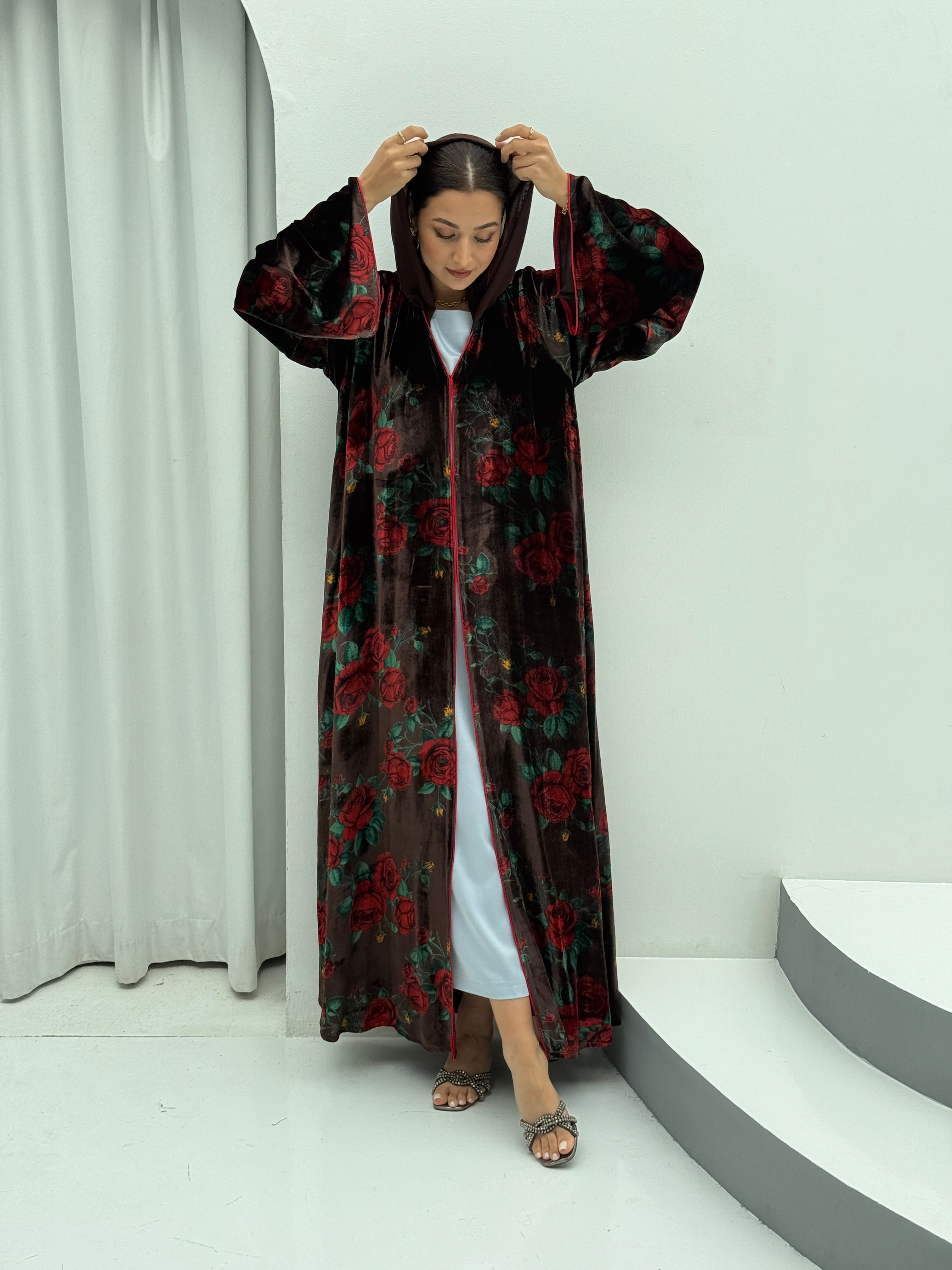 Velvet Embrace Abaya - Contessa Collection