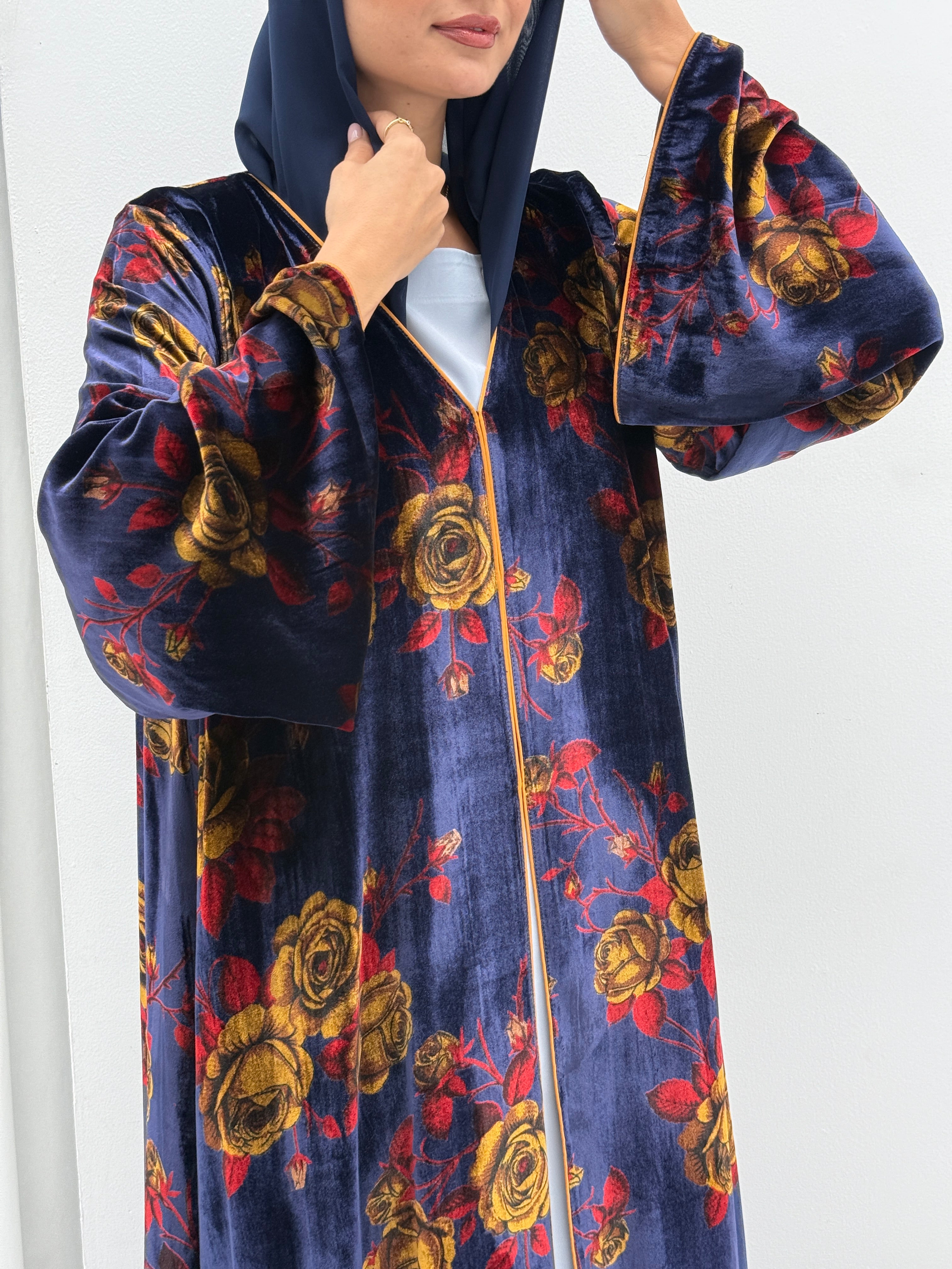 Velvet Embrace Abaya - Contessa Collection