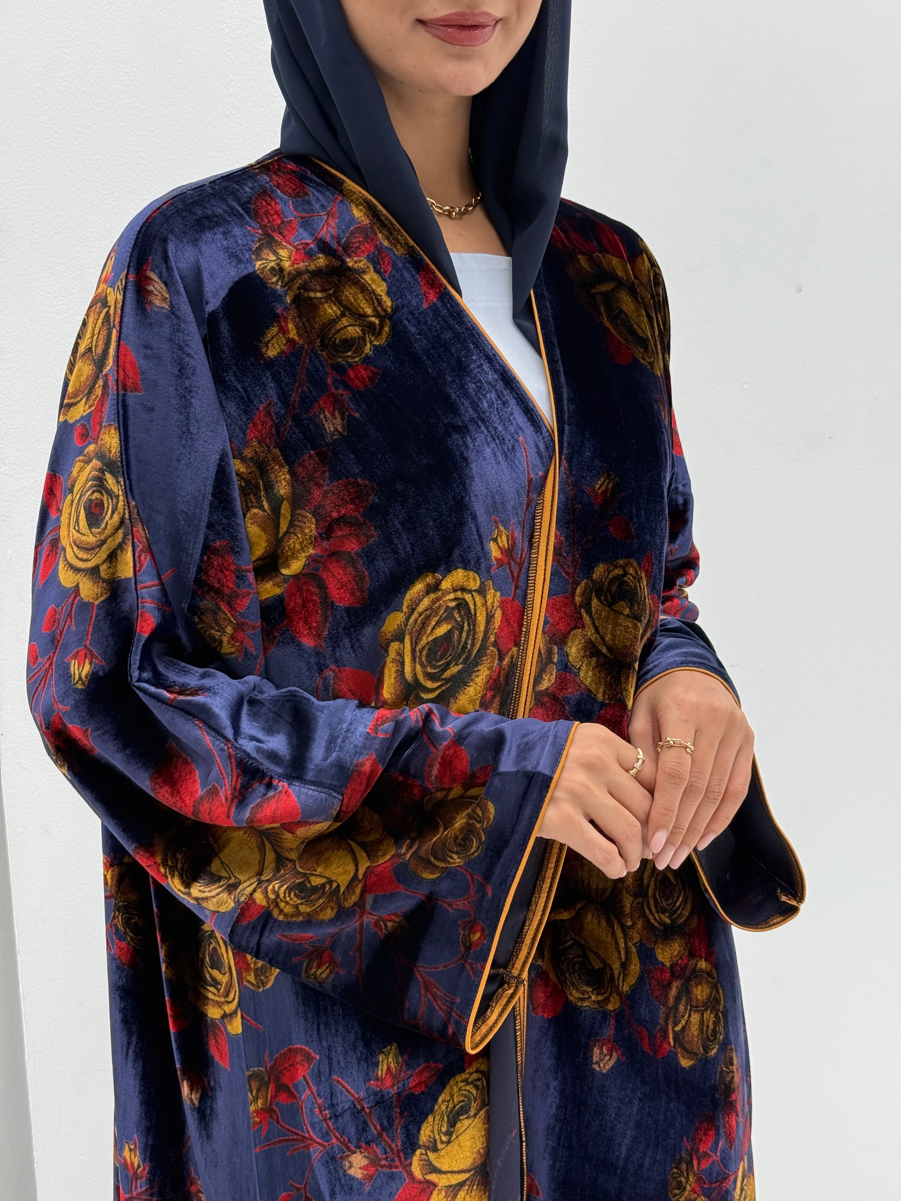 Velvet Embrace Abaya - Contessa Collection