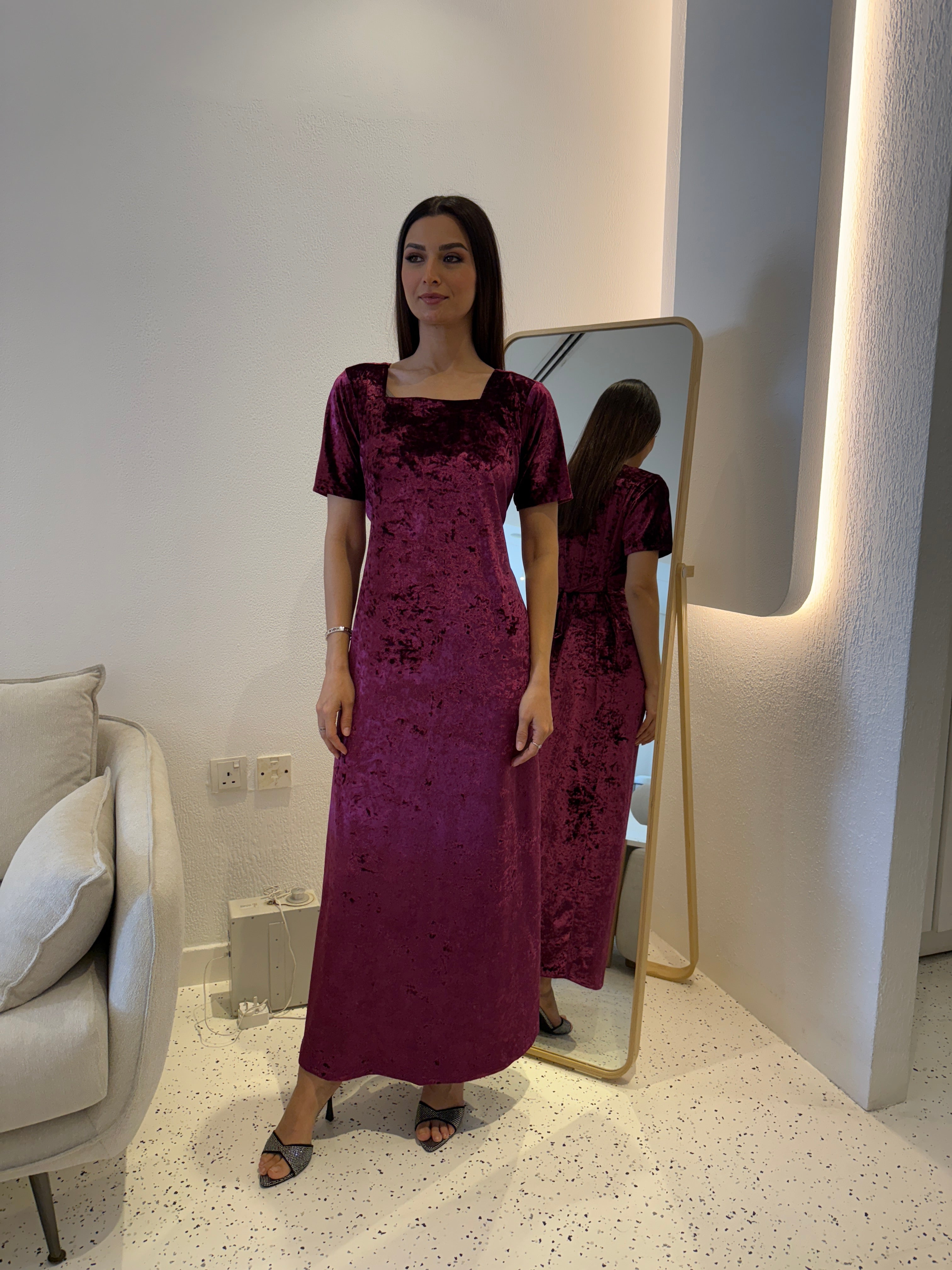 Velvet Inner Dress - Contessa Collection