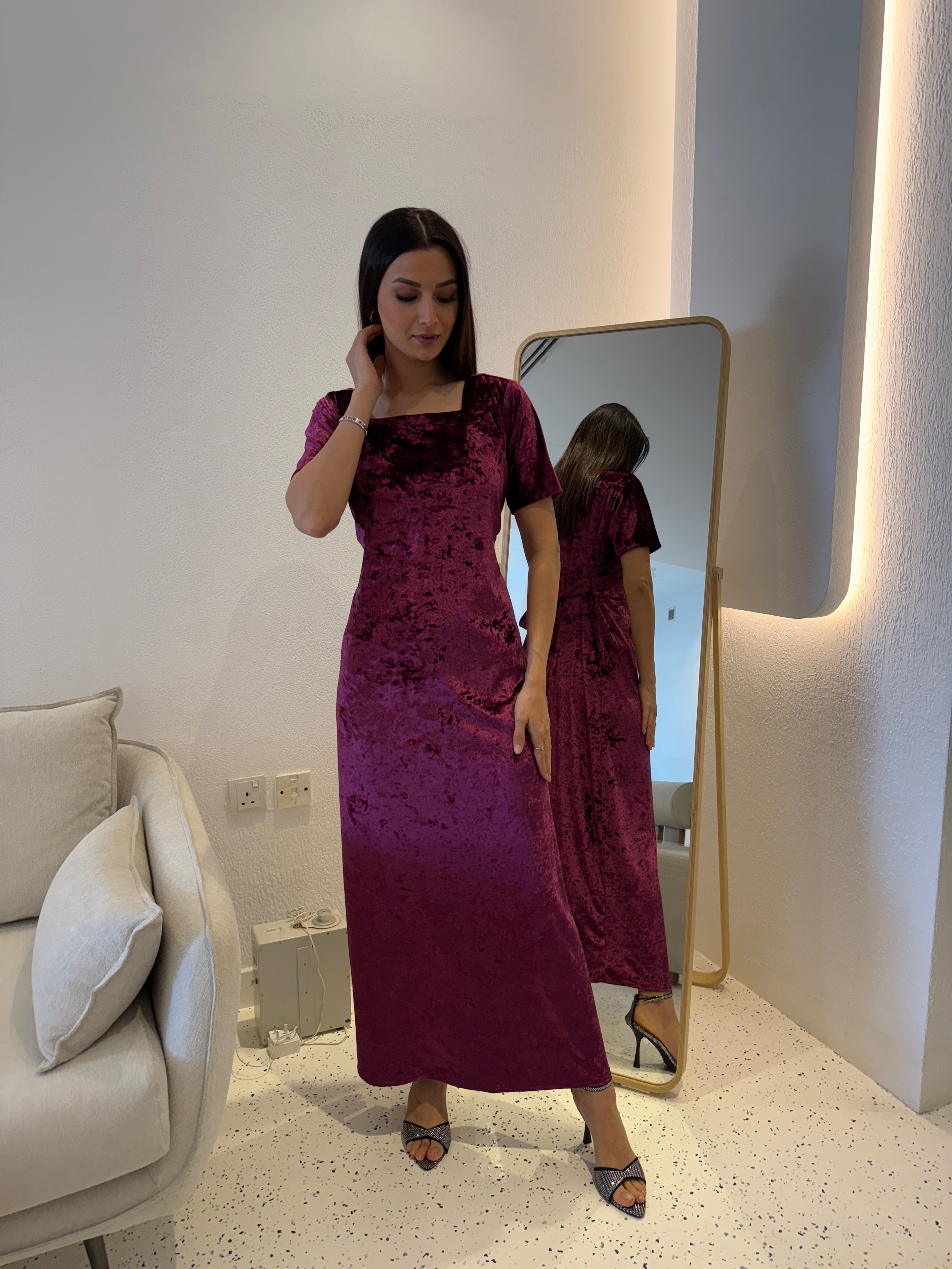 Velvet Inner Dress - Contessa Collection