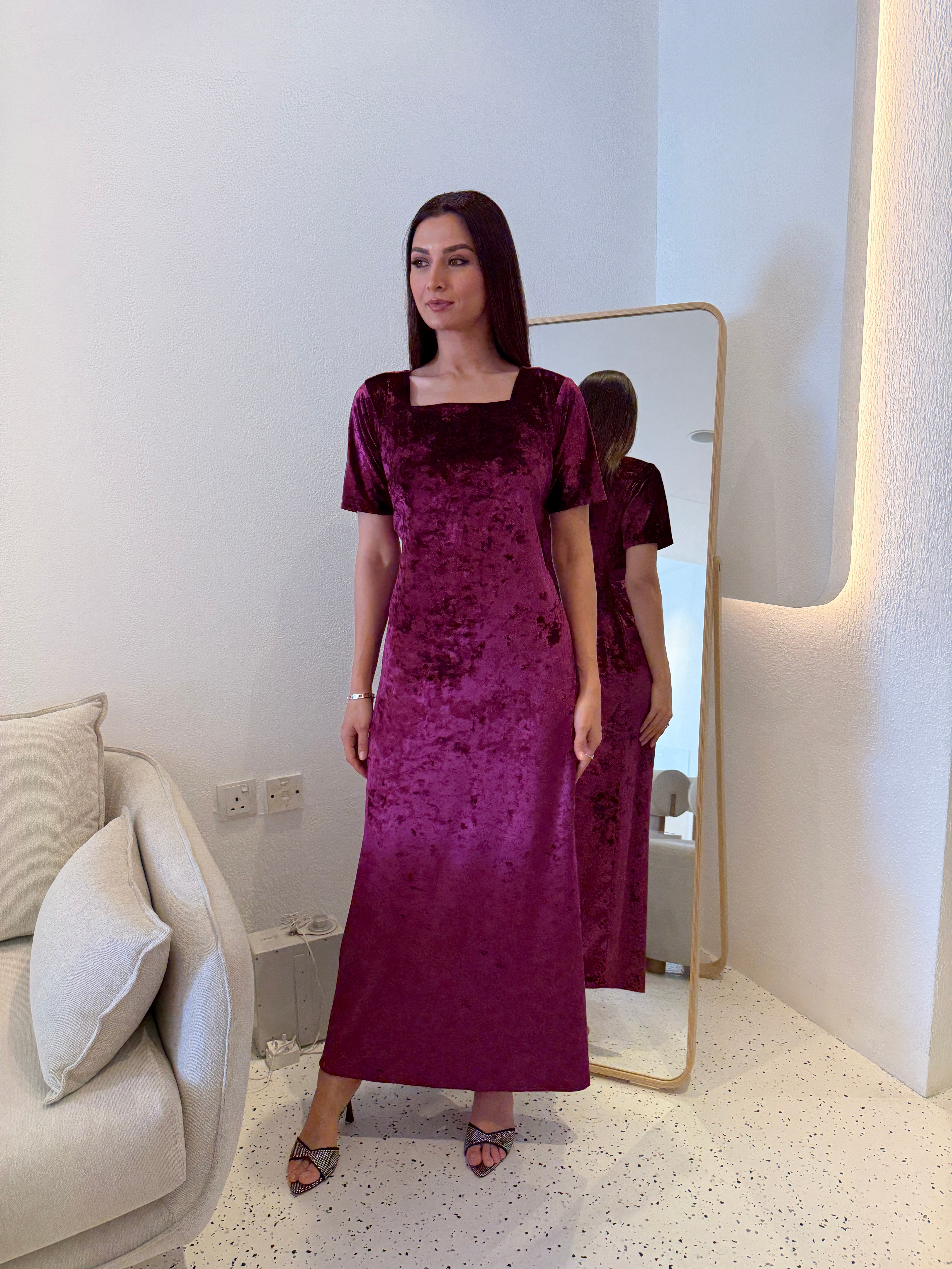 Velvet Inner Dress - Contessa Collection