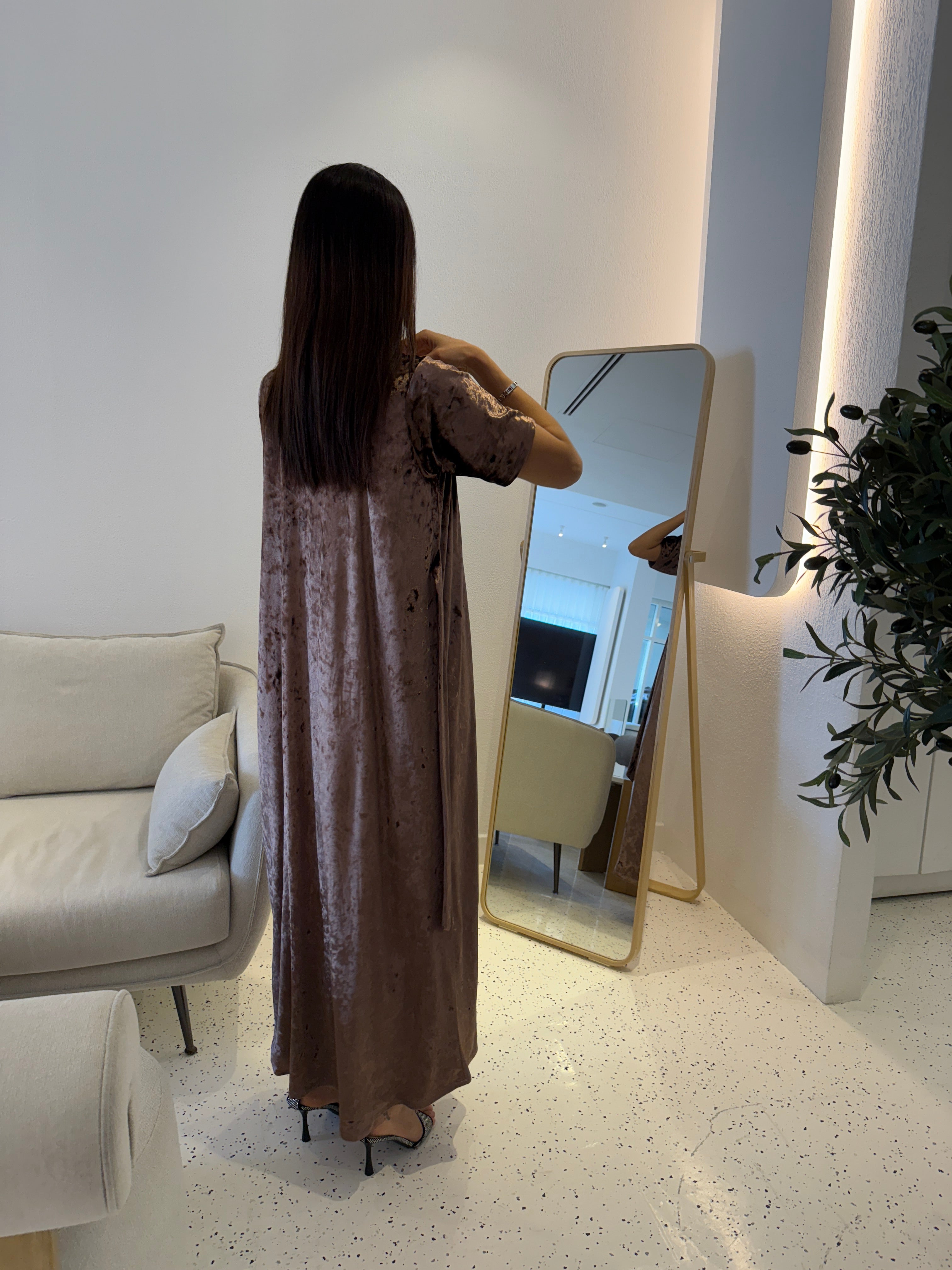 Velvet Inner Dress - Contessa Collection