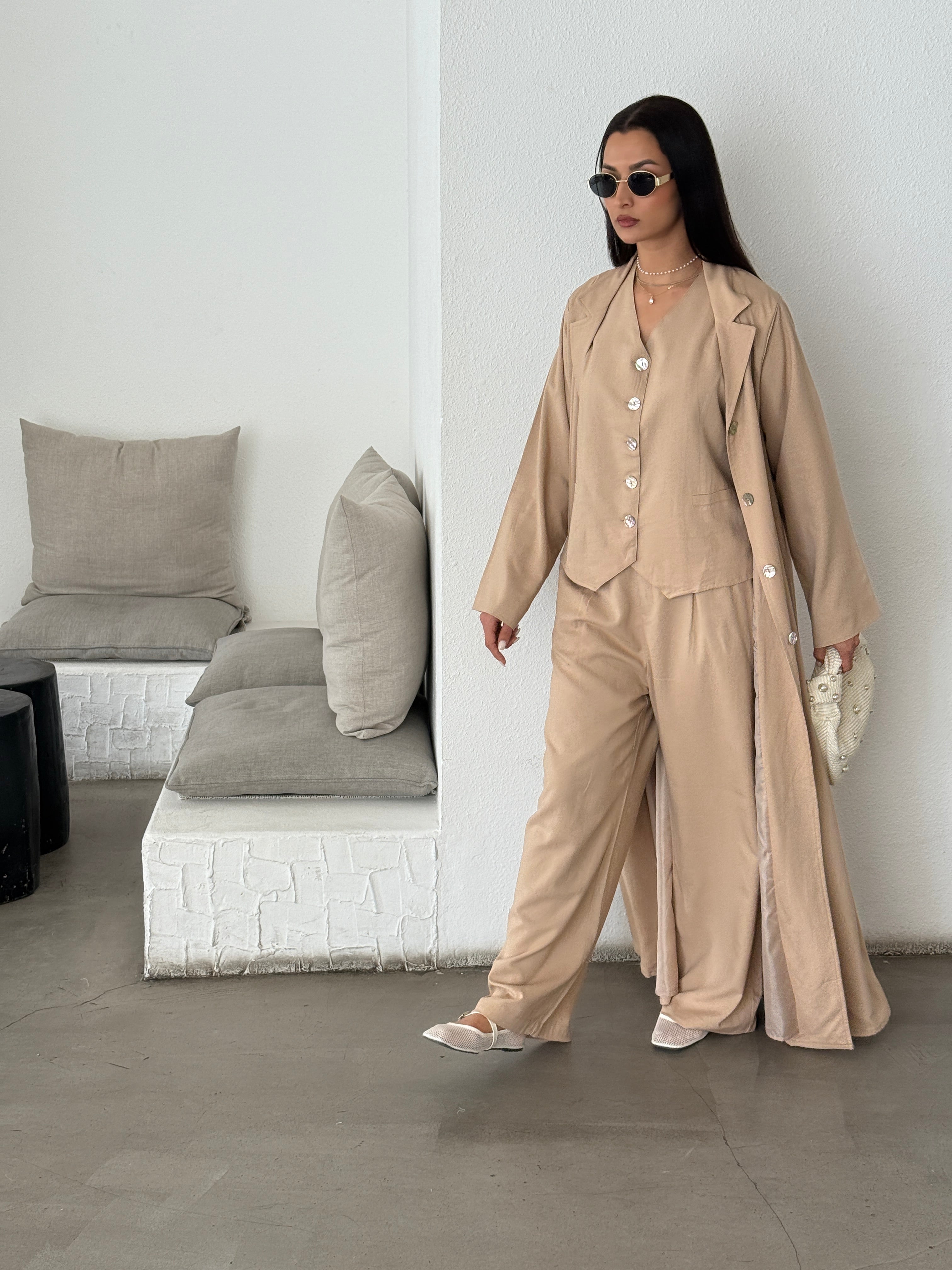 Wind Abaya Full Set - Contessa Collection