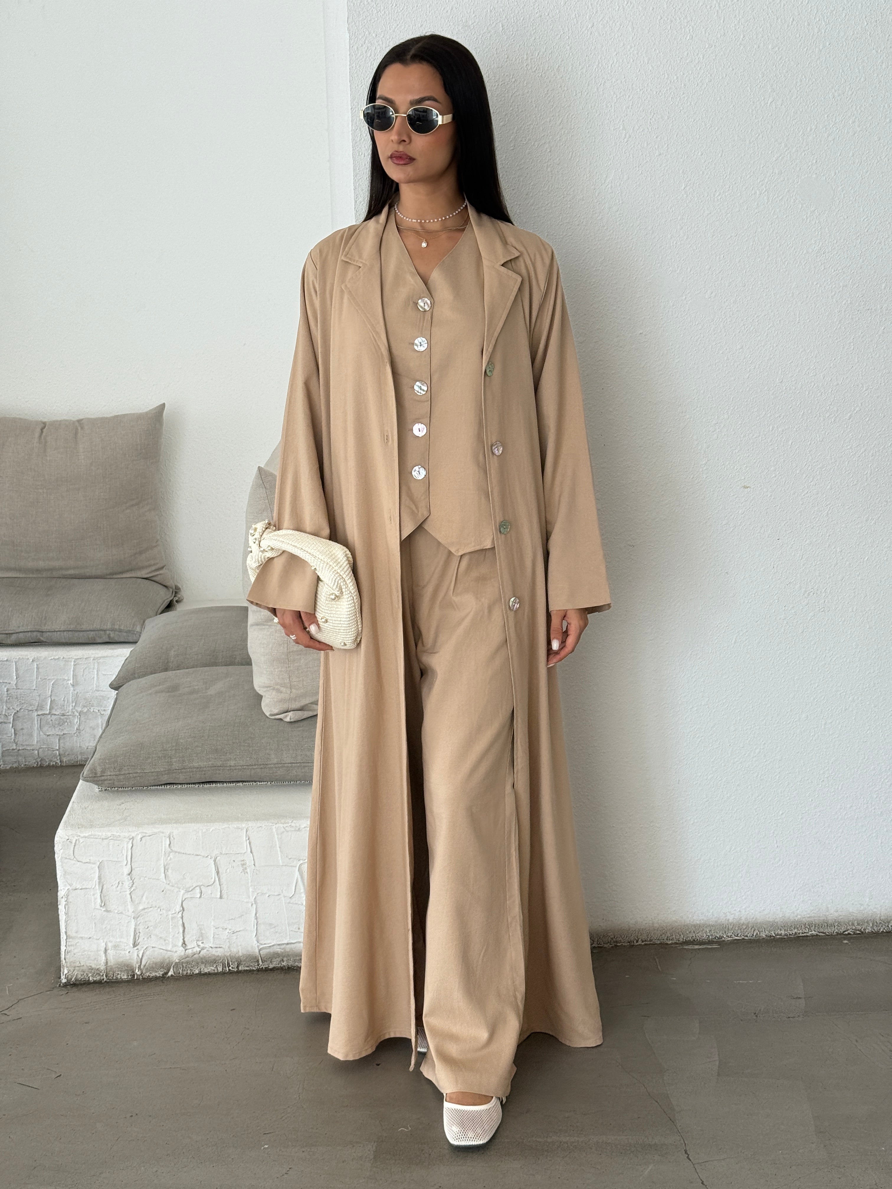 Wind Abaya Full Set - Contessa Collection
