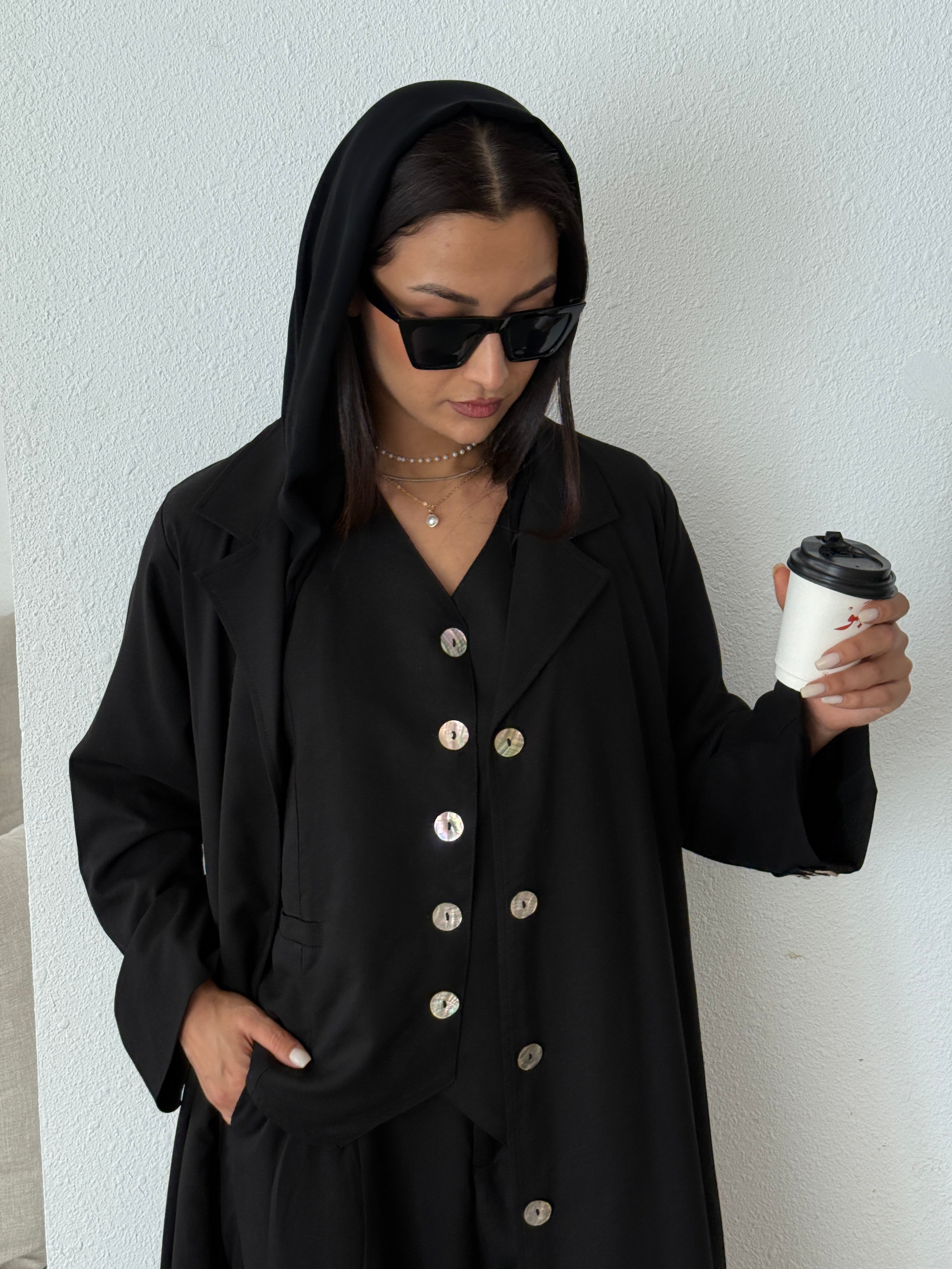 Wind Abaya Full Set - Contessa Collection