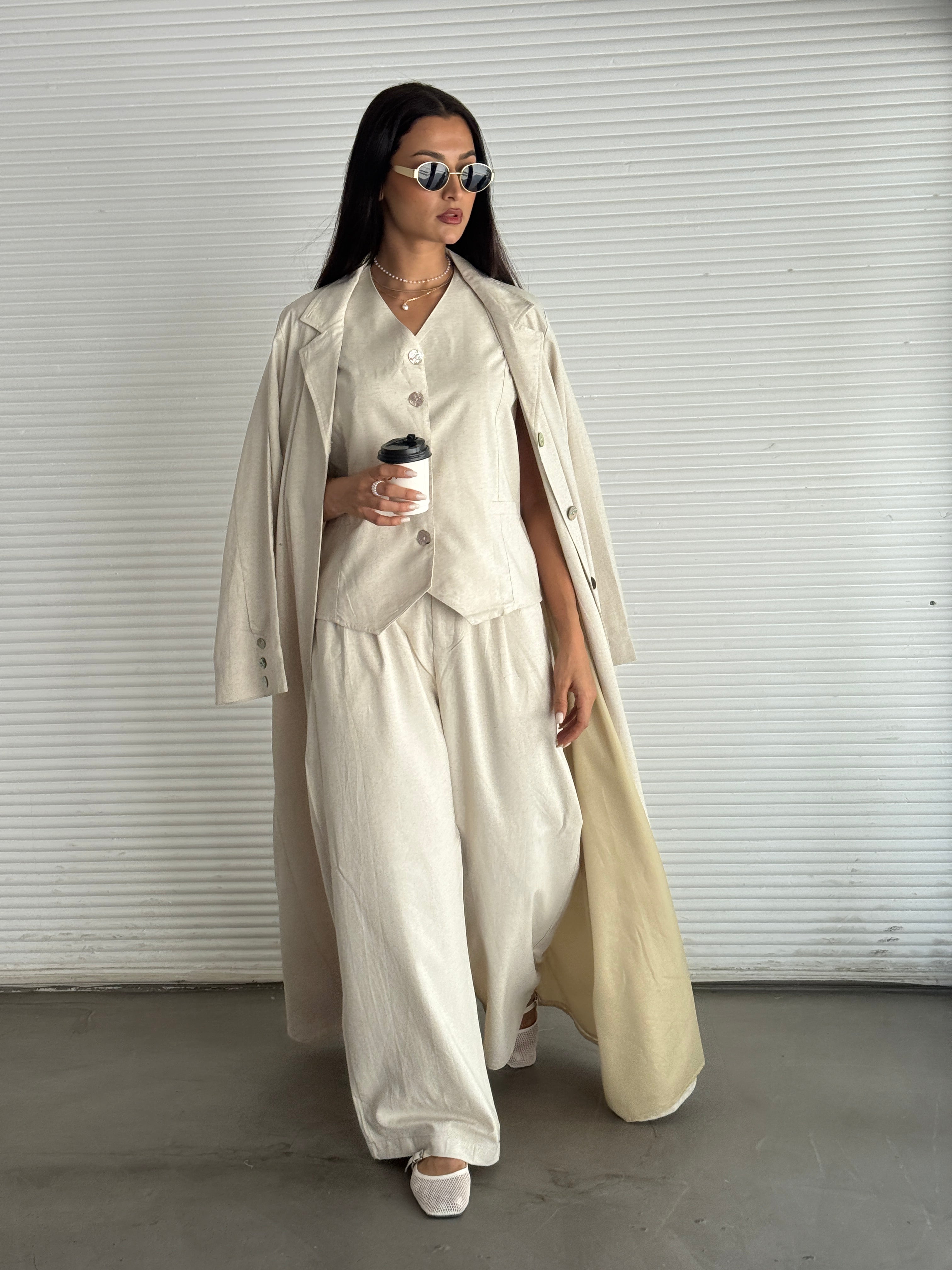 Wind Abaya Full Set - Contessa Collection