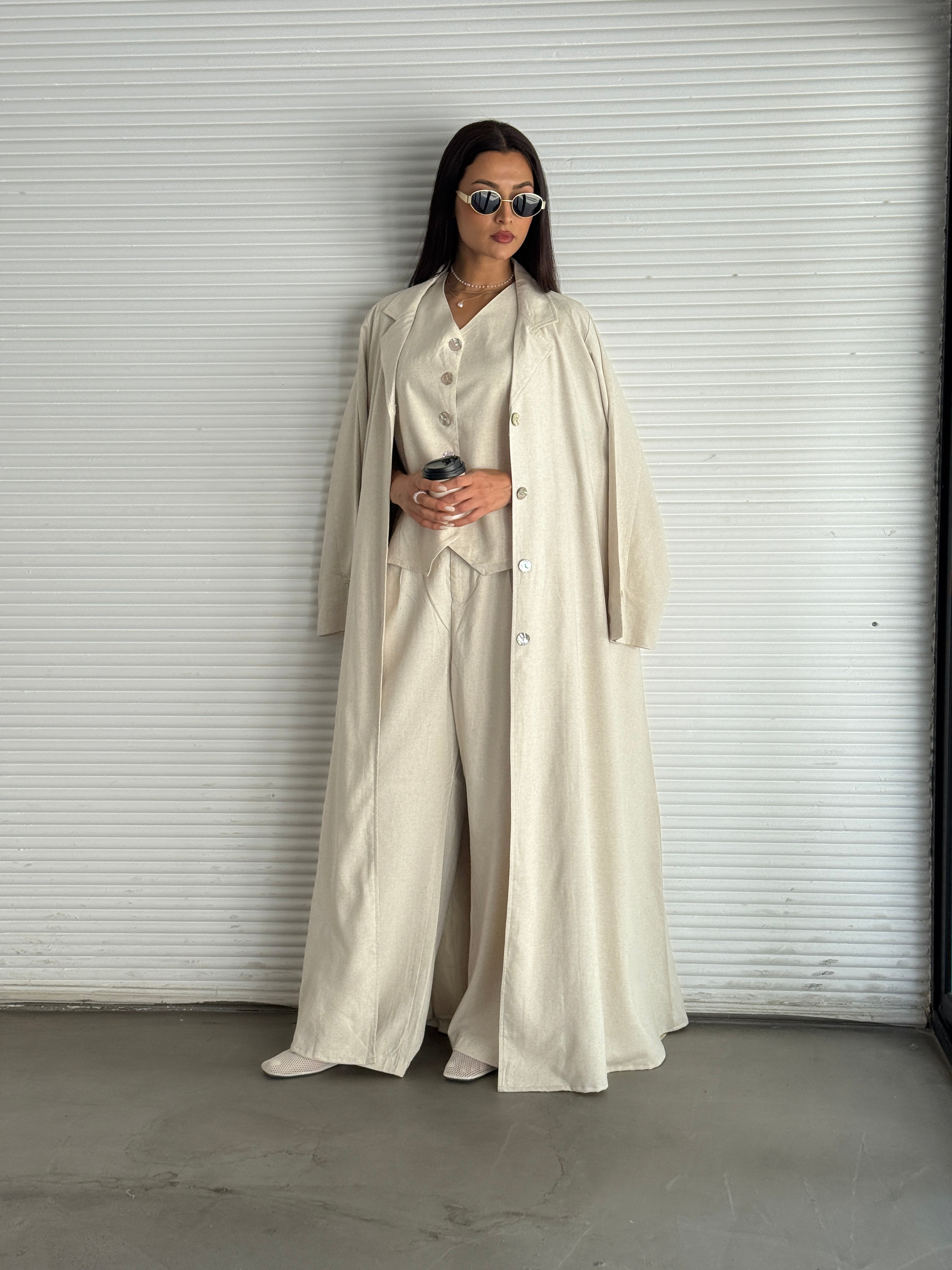 Wind Abaya Full Set - Contessa Collection