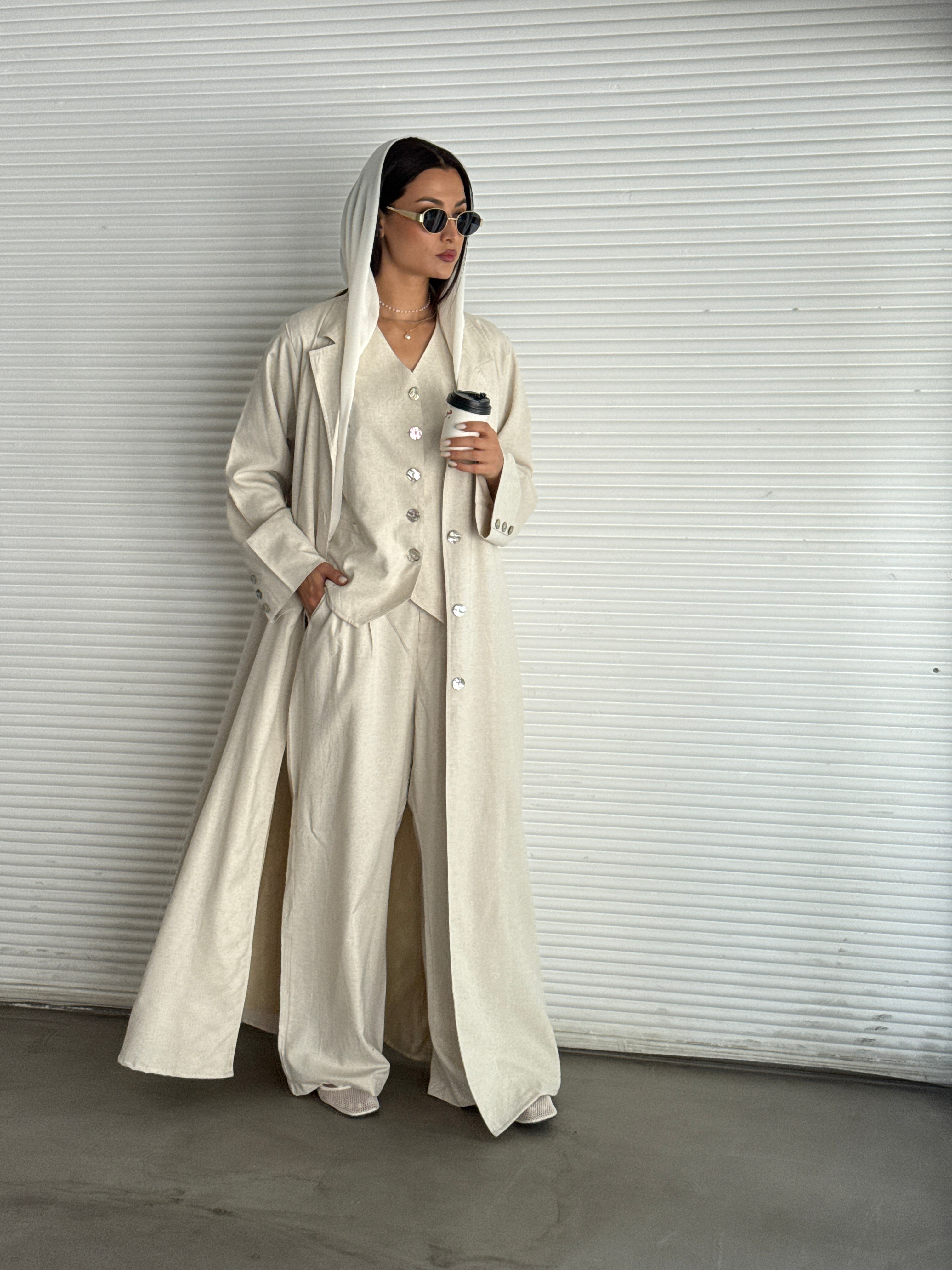 Wind Abaya Full Set - Contessa Collection