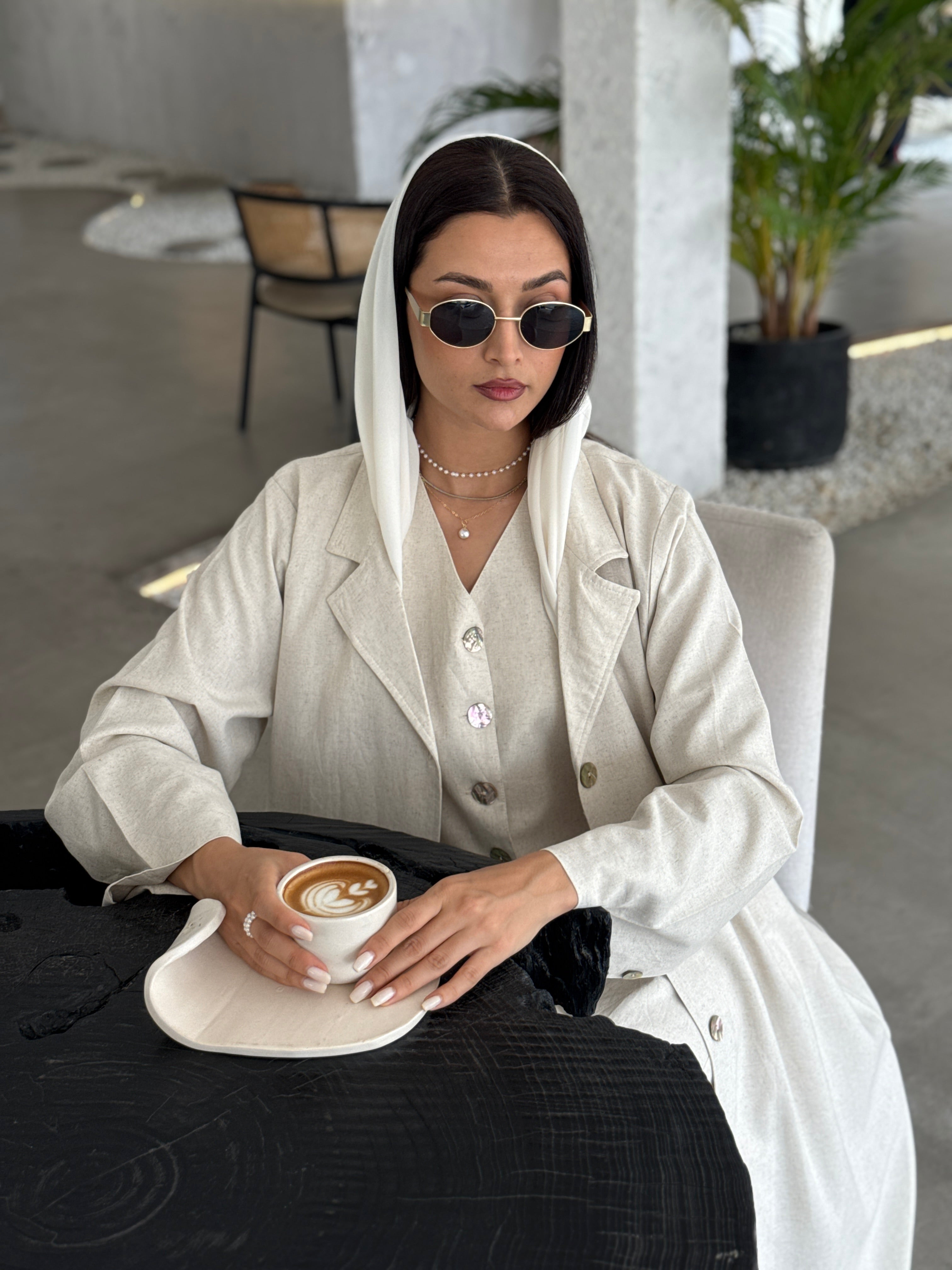 Wind Abaya Full Set - Contessa Collection