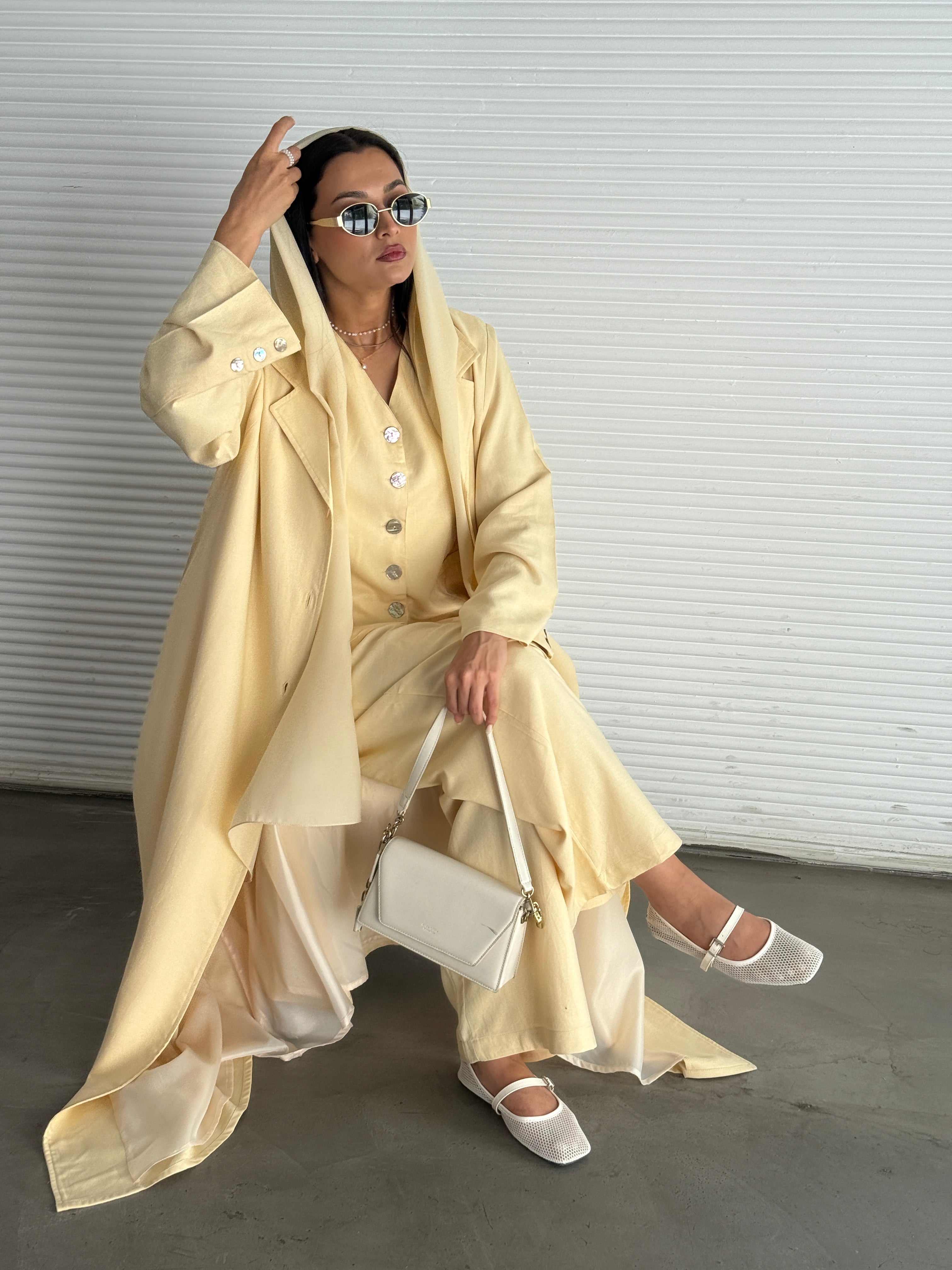 Wind Abaya Full Set - Contessa Collection