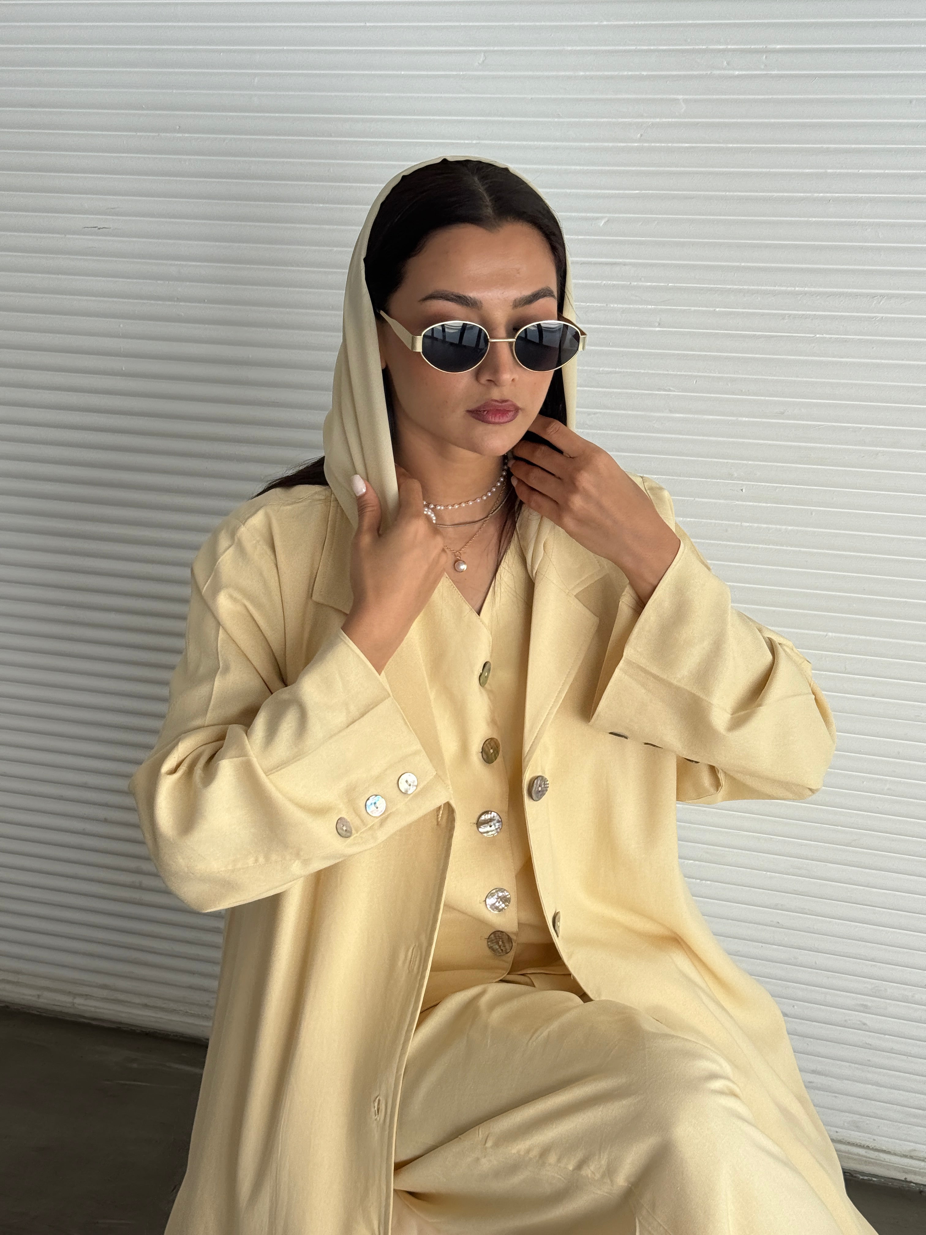 Wind Abaya Full Set - Contessa Collection