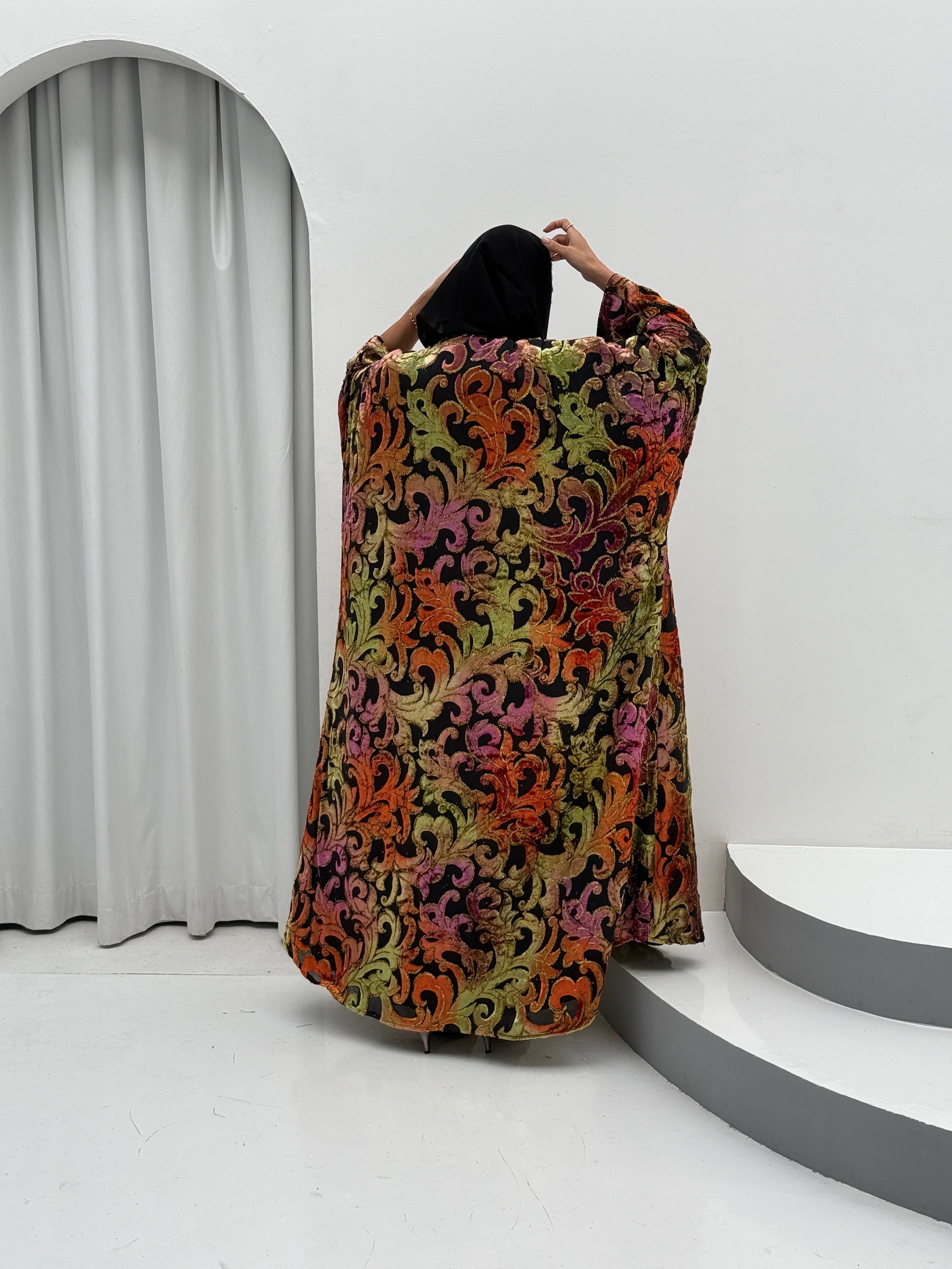 Winter Breaths Velvet Abaya - Contessa Collection