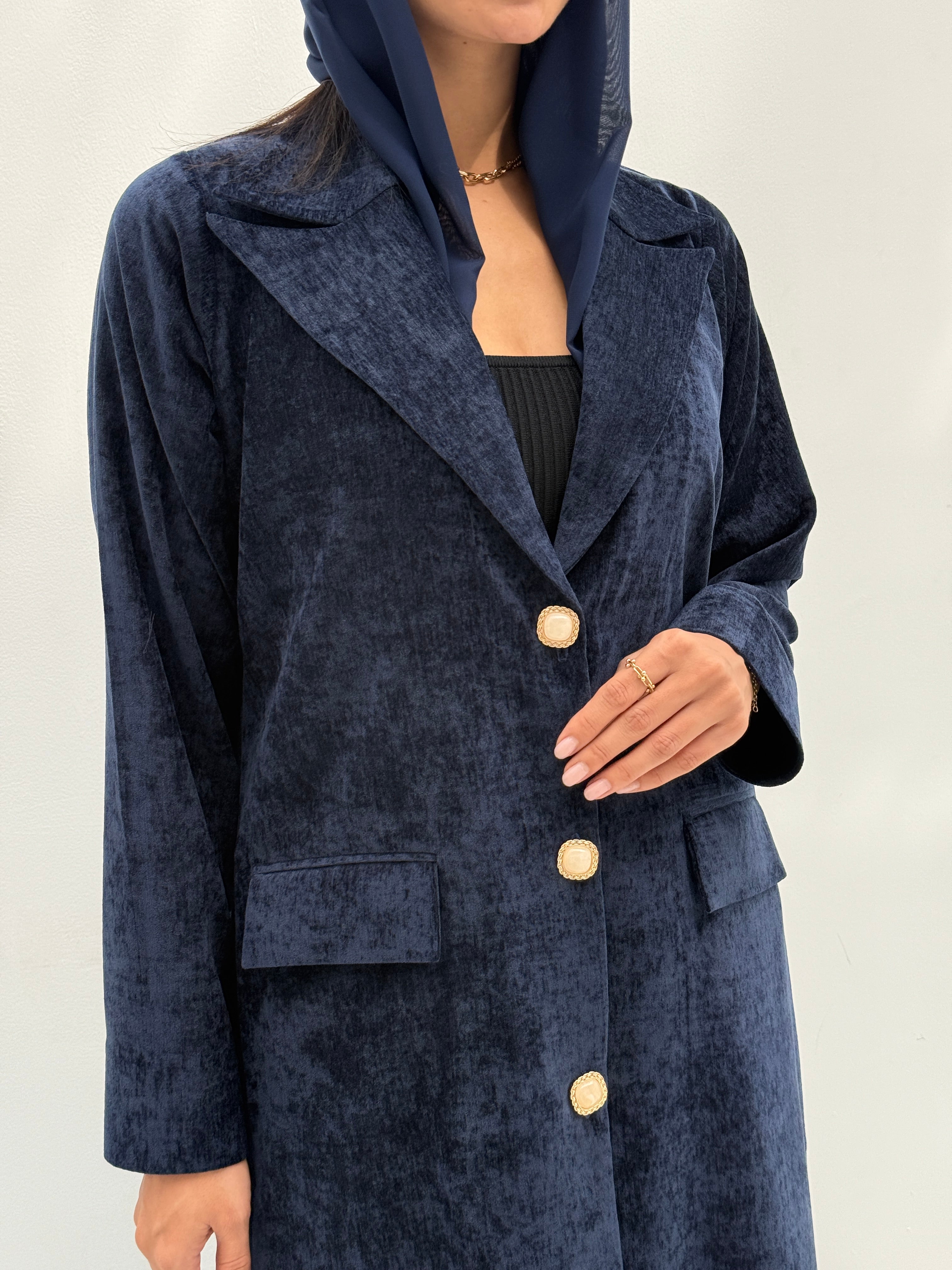 Winter Elegance Abaya - Contessa Collection