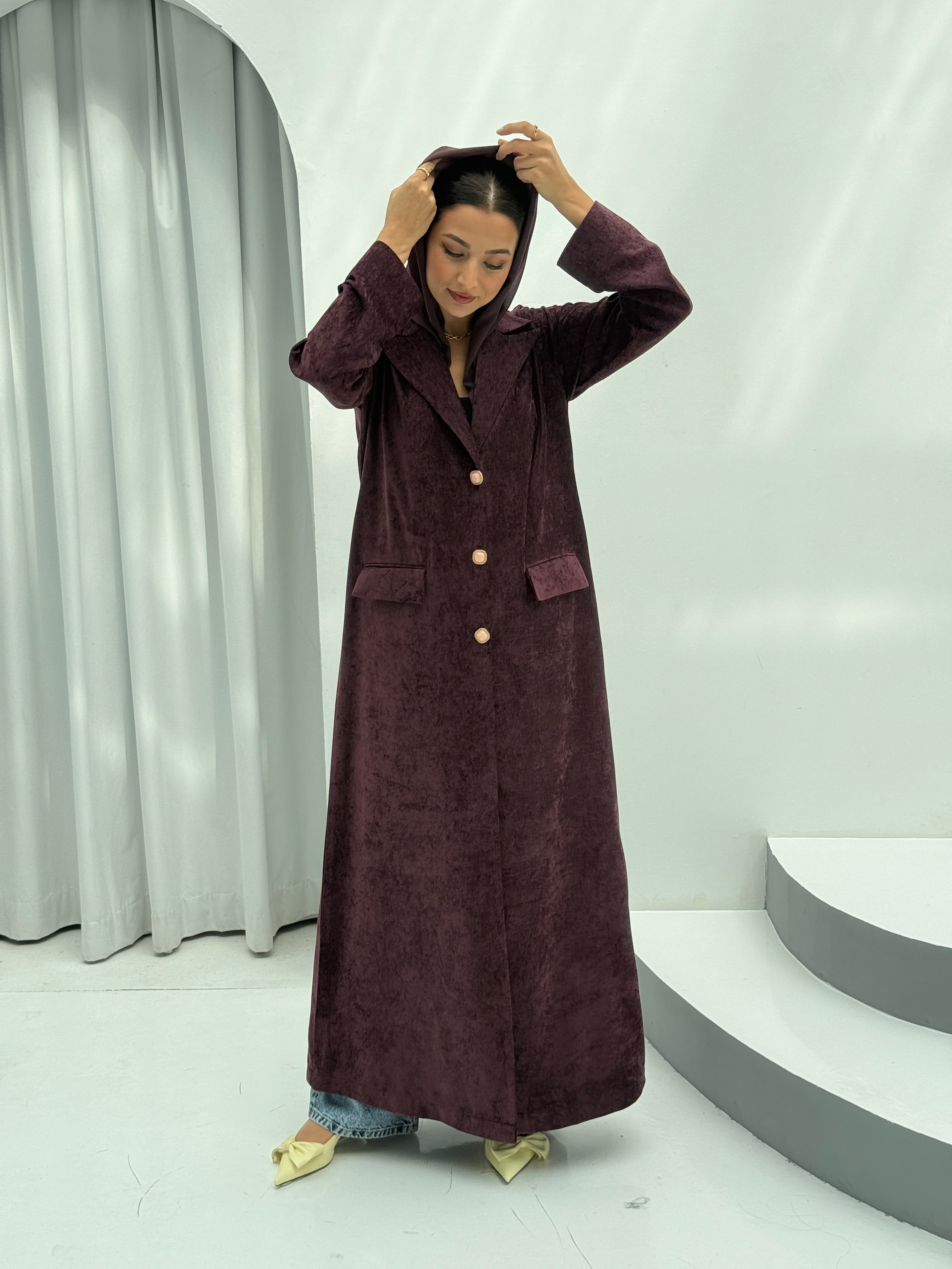 Winter Elegance Abaya - Contessa Collection
