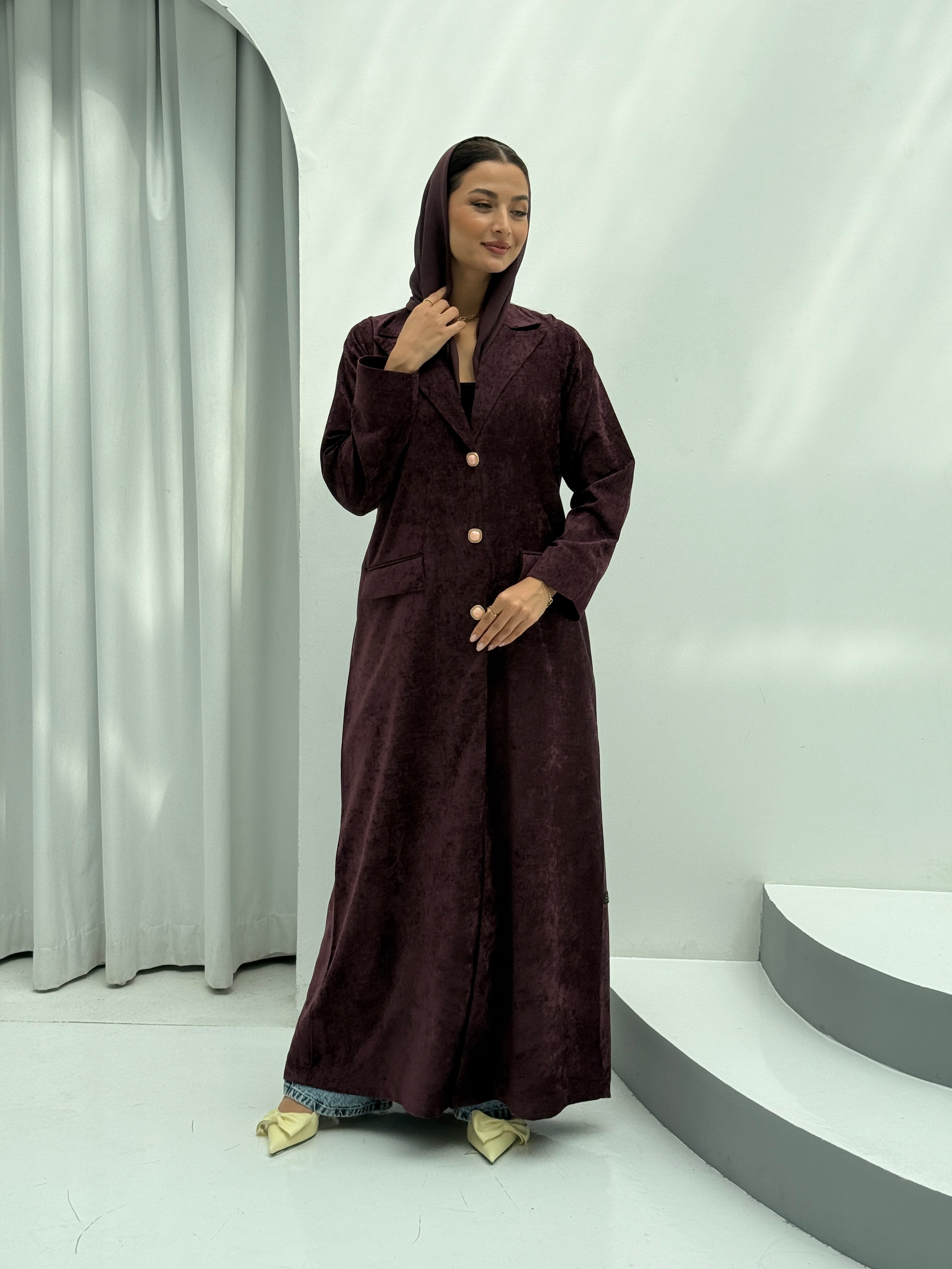 Winter Elegance Abaya - Contessa Collection
