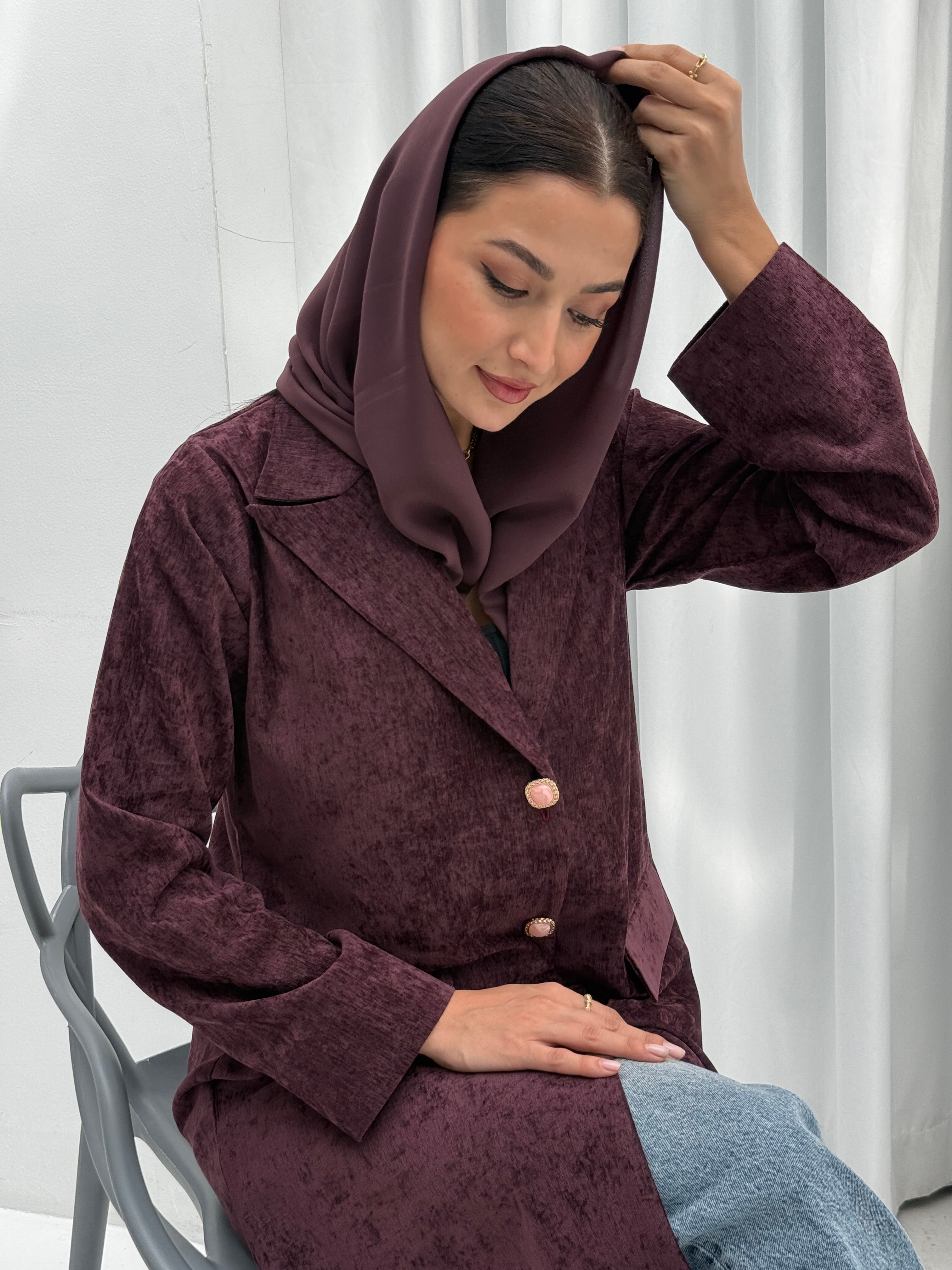 Winter Elegance Abaya - Contessa Collection