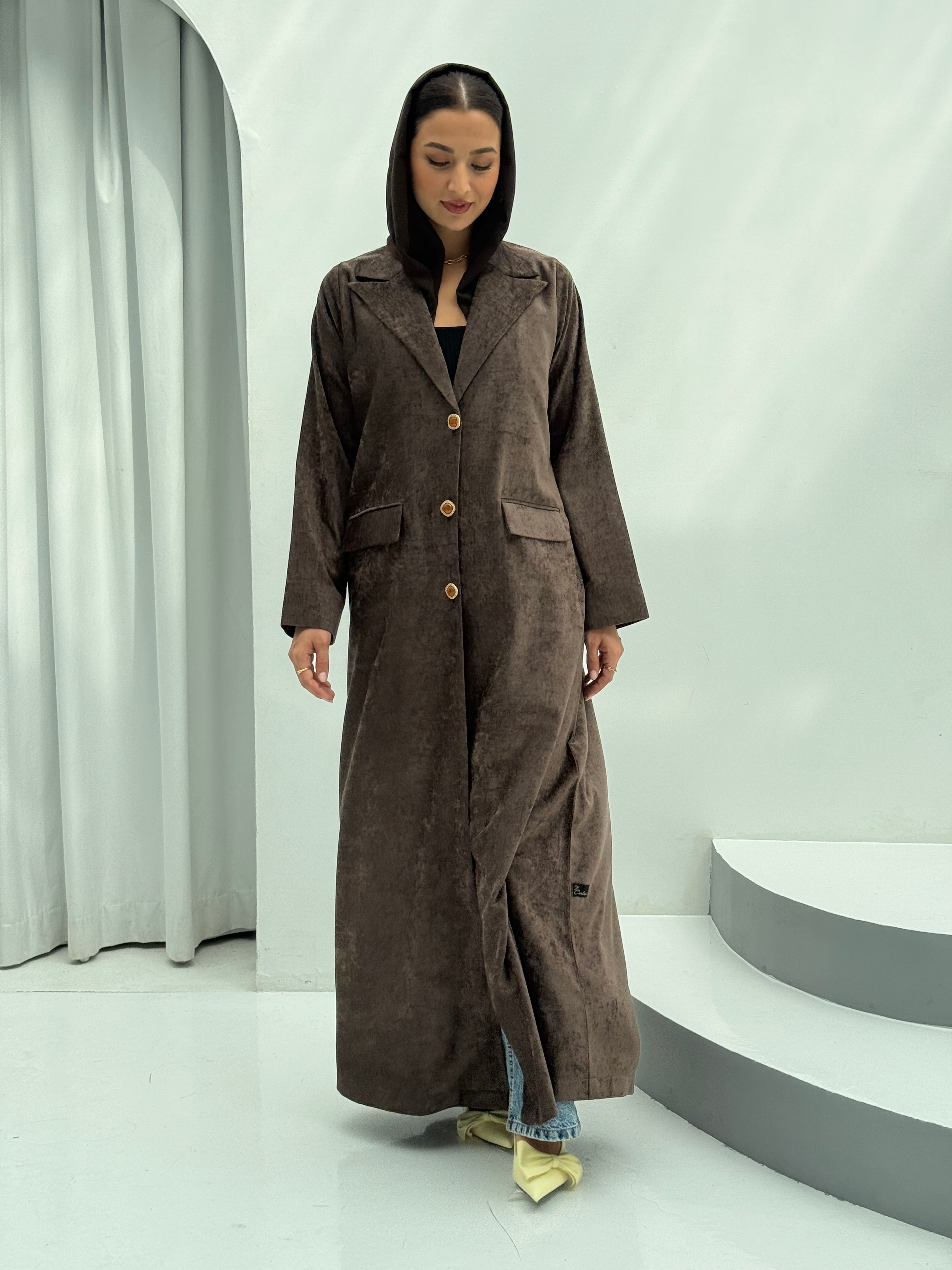 Winter Elegance Abaya - Contessa Collection