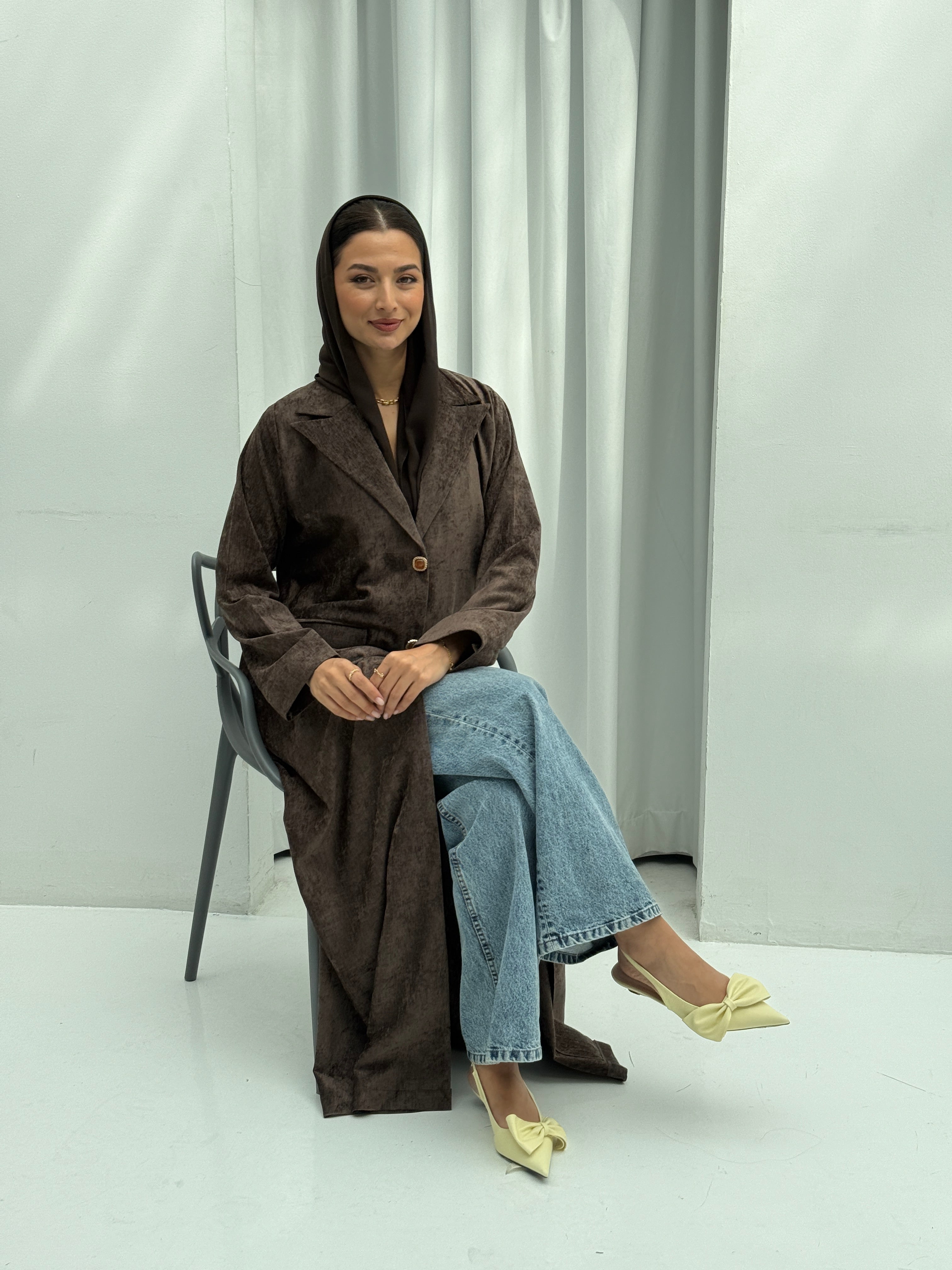 Winter Elegance Abaya - Contessa Collection