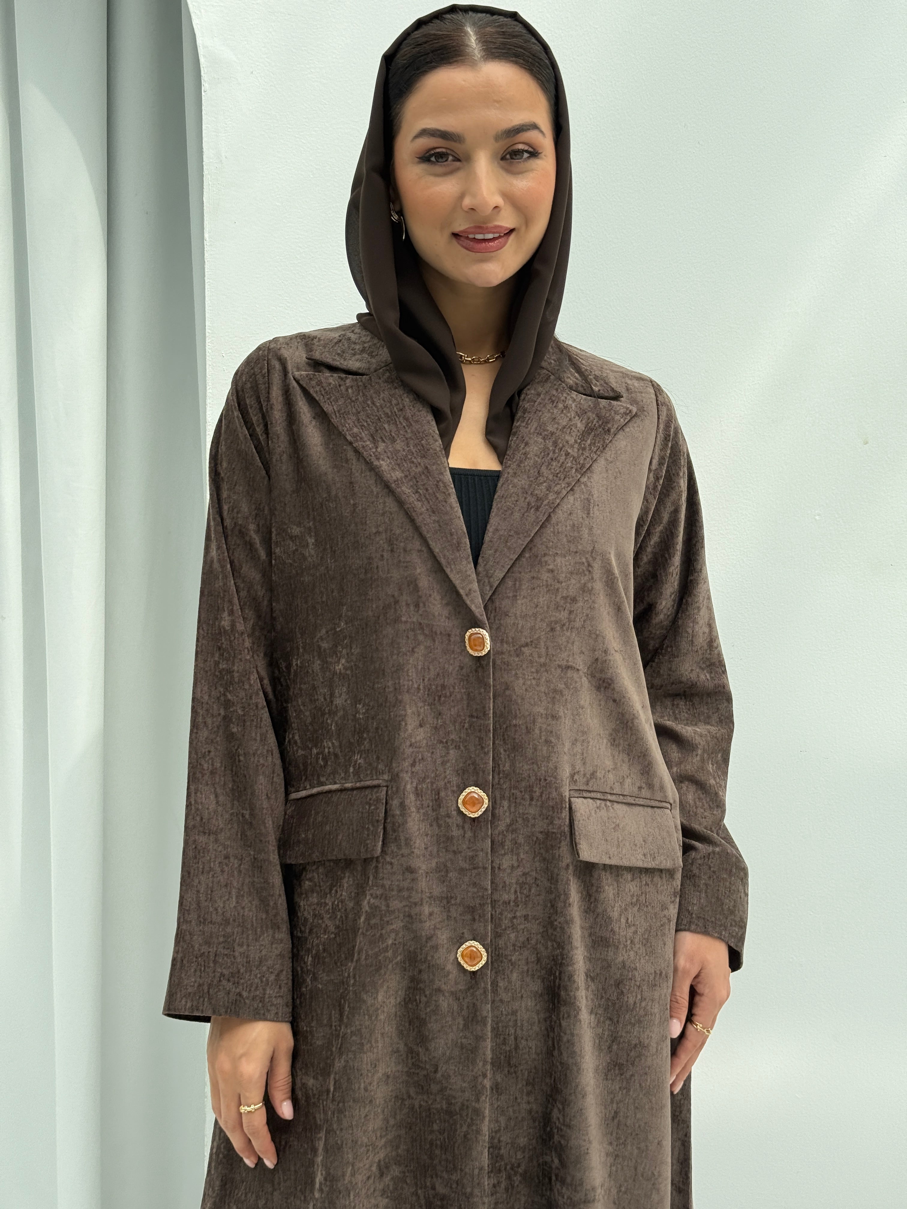 Winter Elegance Abaya - Contessa Collection