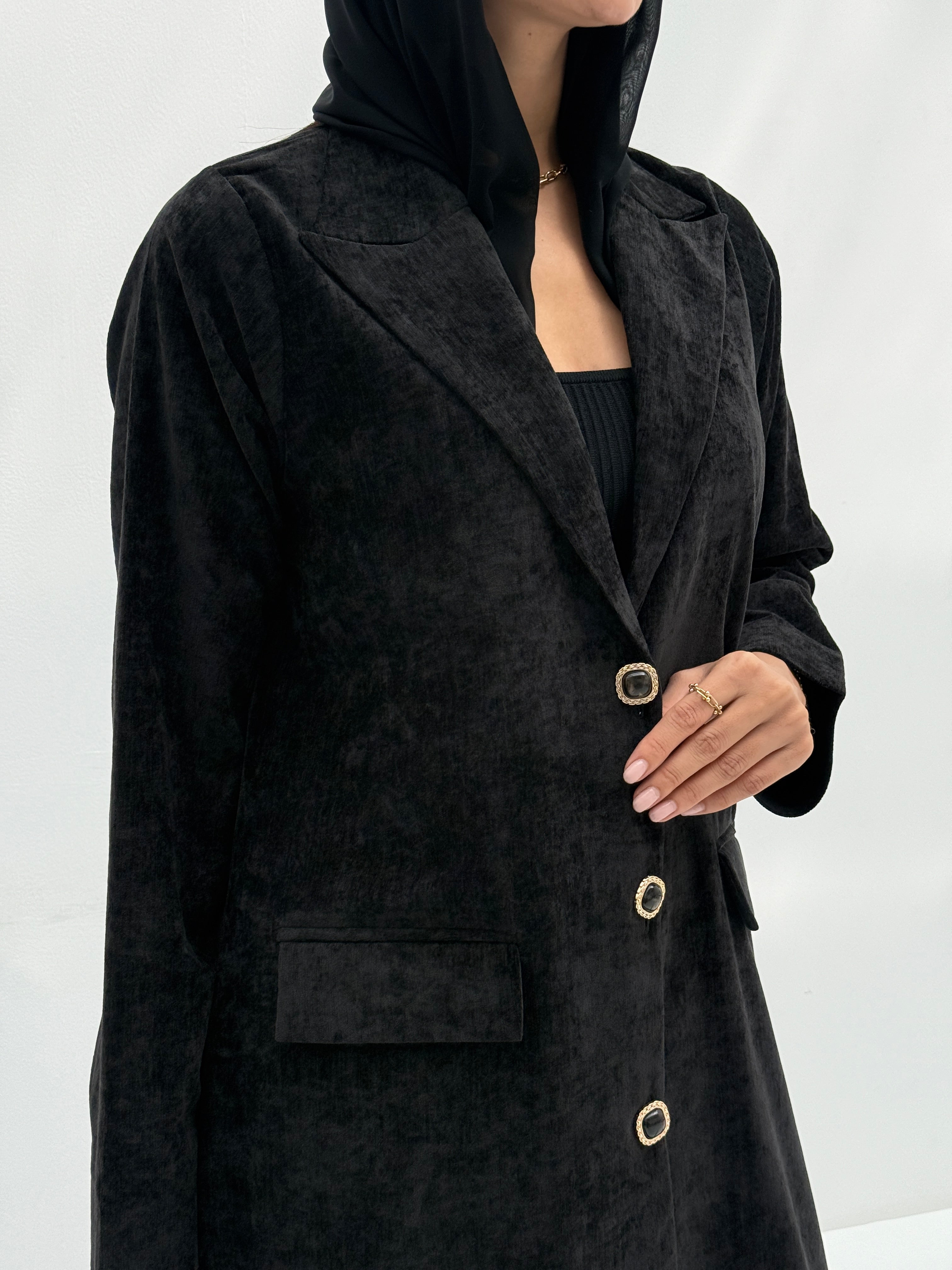 Winter Elegance Abaya - Contessa Collection