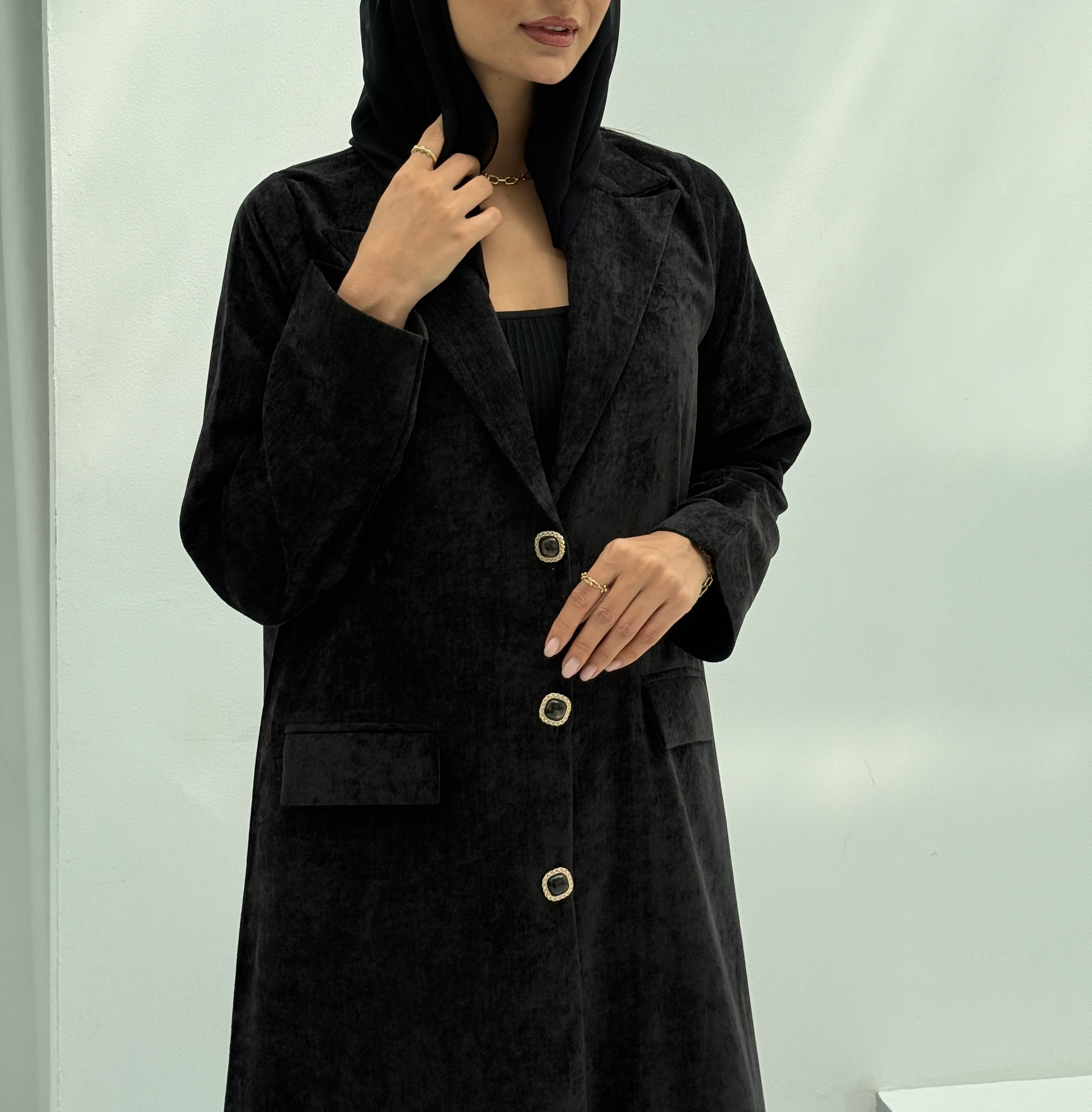 Winter Elegance Abaya - Contessa Collection