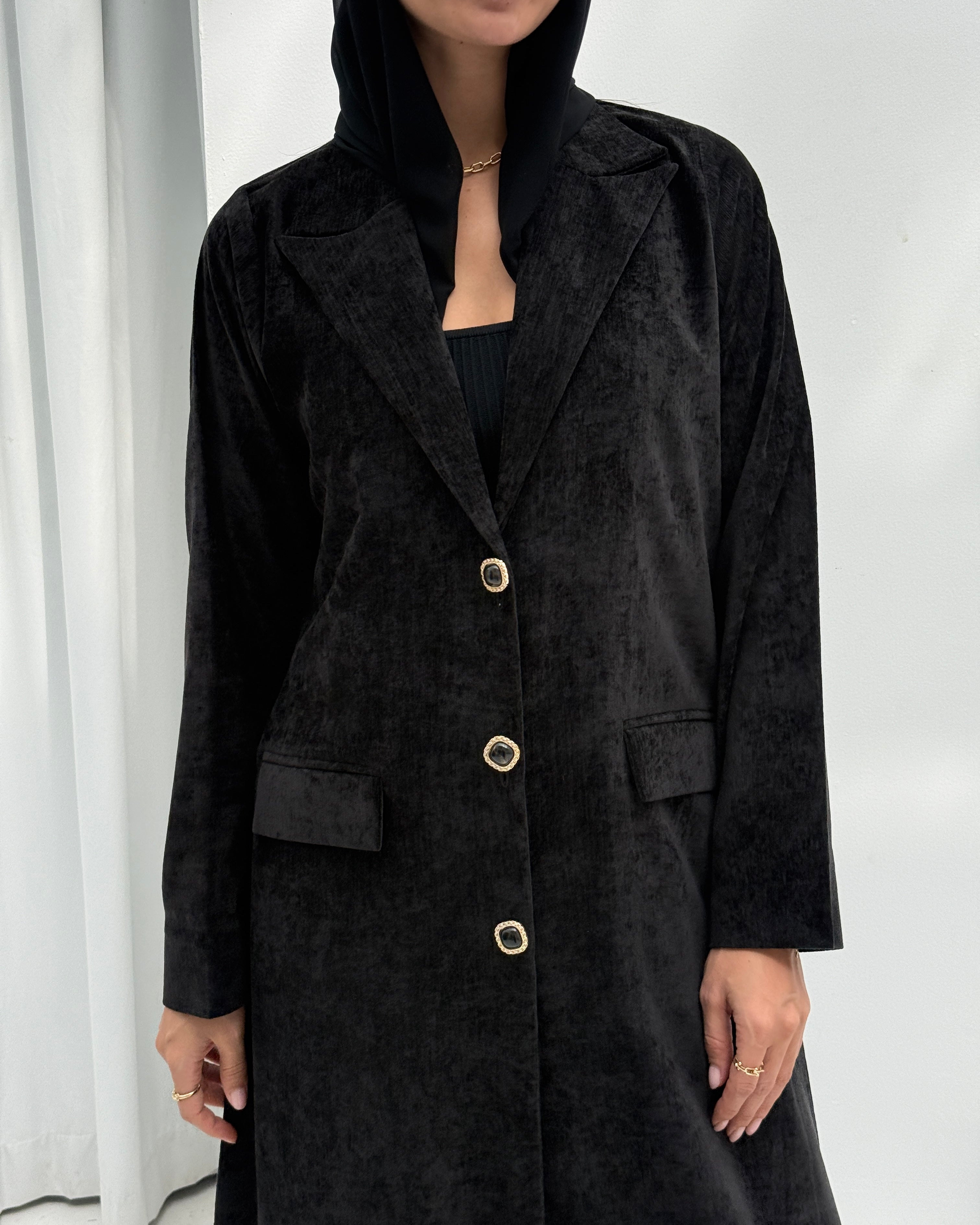 Winter Elegance Abaya - Contessa Collection