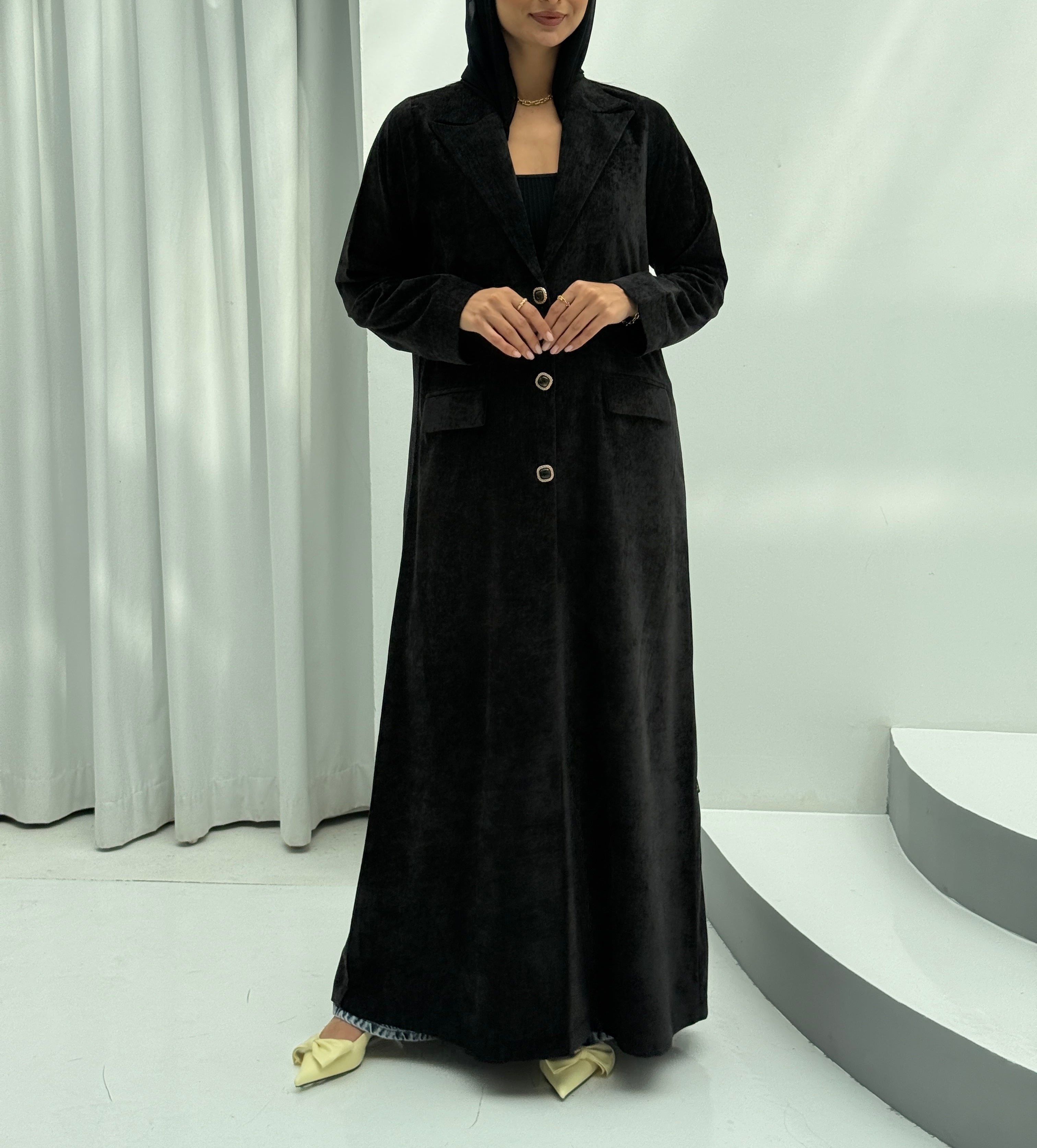 Winter Elegance Abaya - Contessa Collection