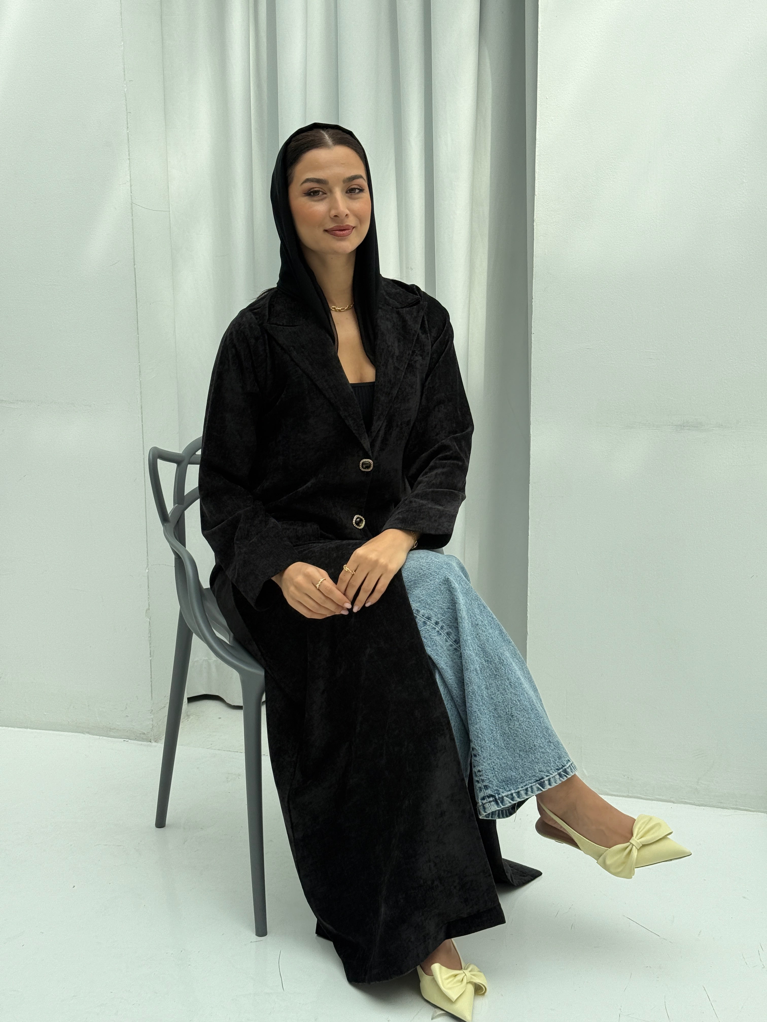 Winter Elegance Abaya - Contessa Collection