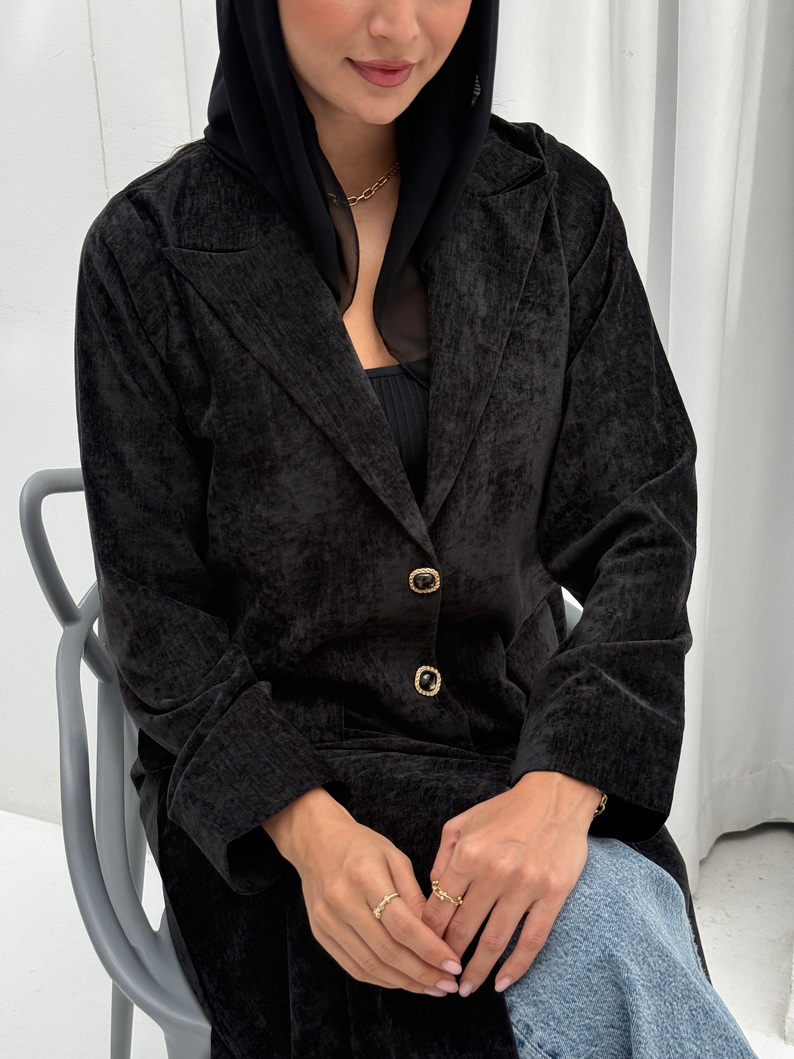 Winter Elegance Abaya - Contessa Collection