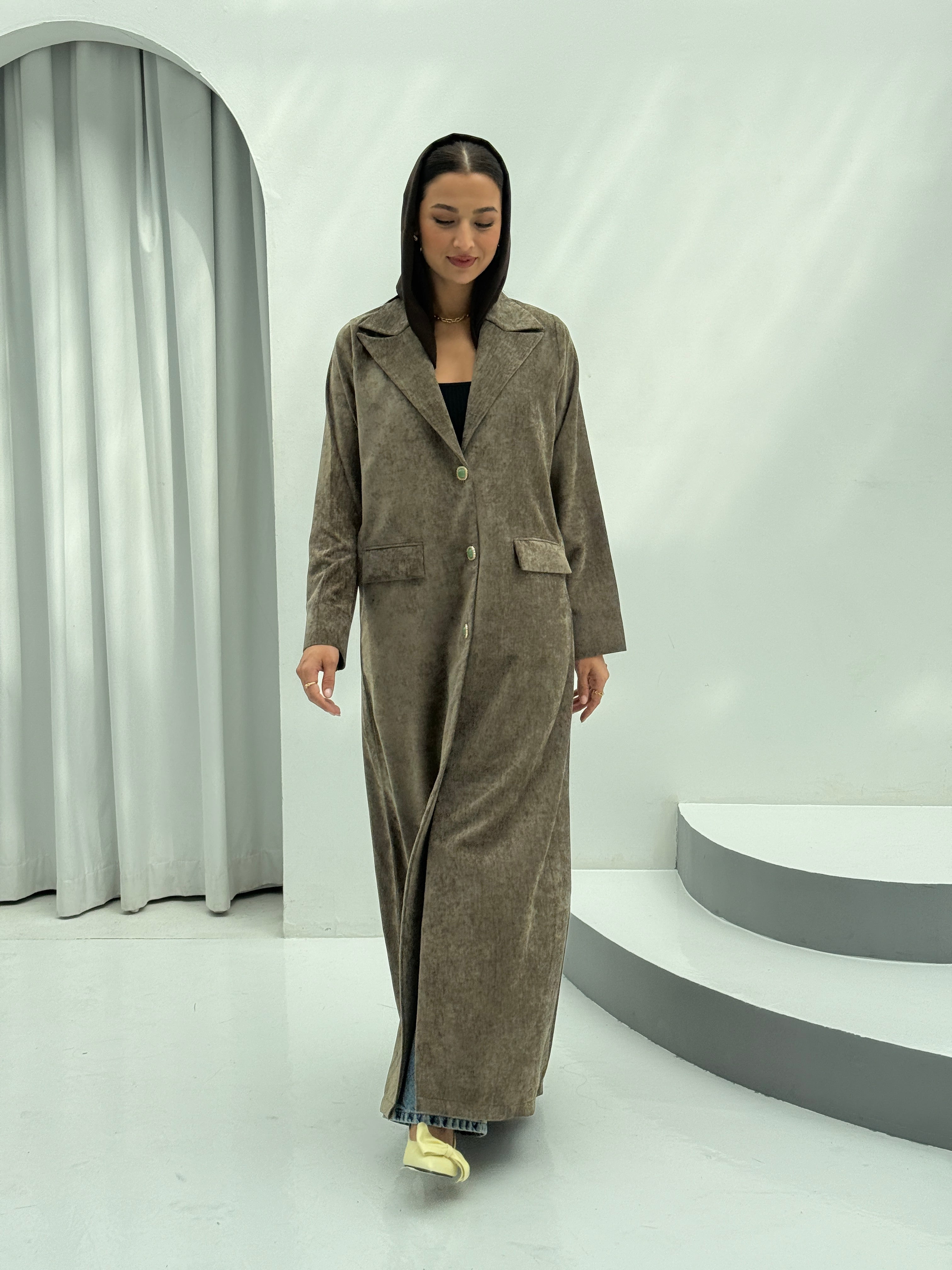 Winter Elegance Abaya - Contessa Collection