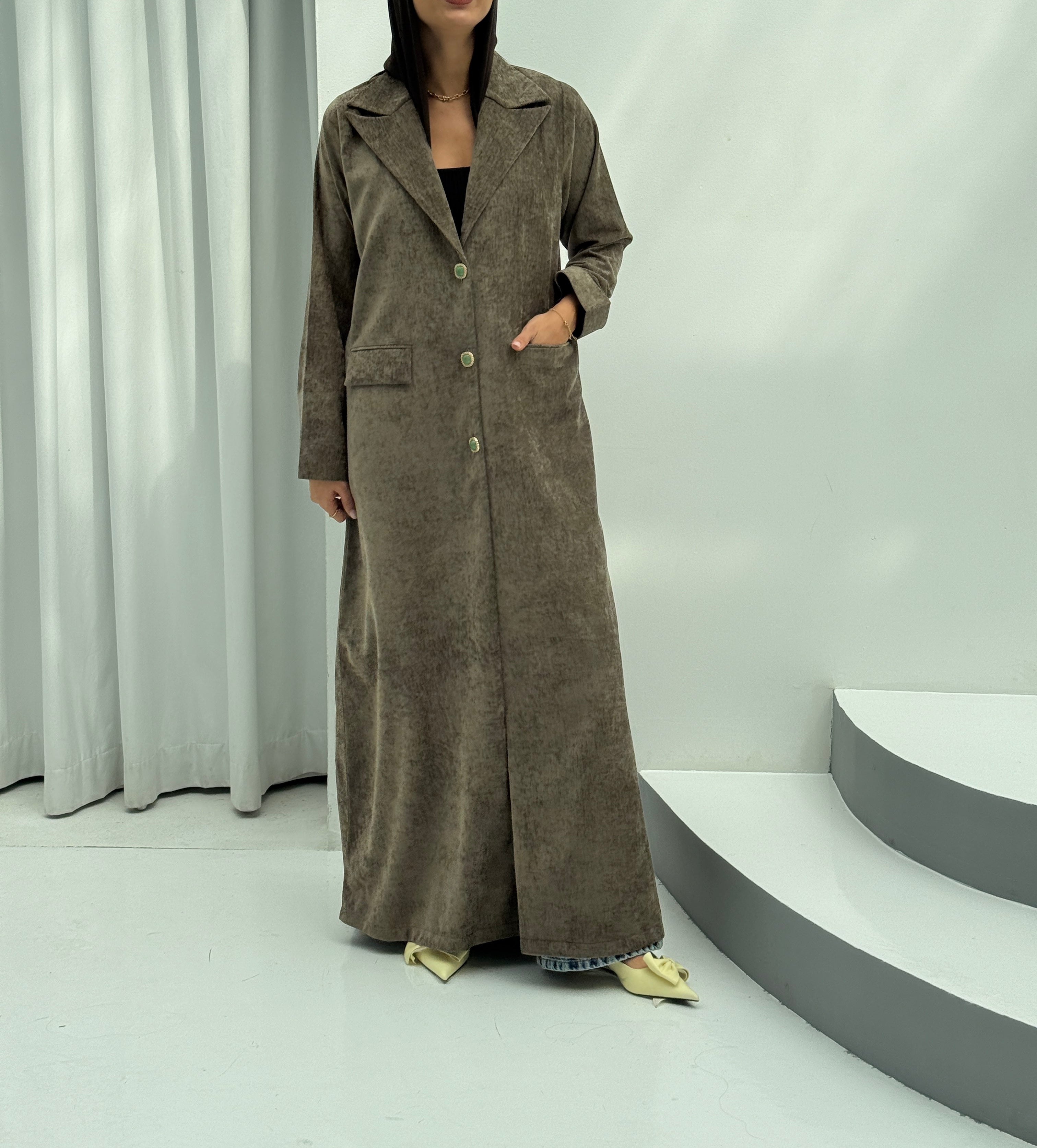 Winter Elegance Abaya - Contessa Collection