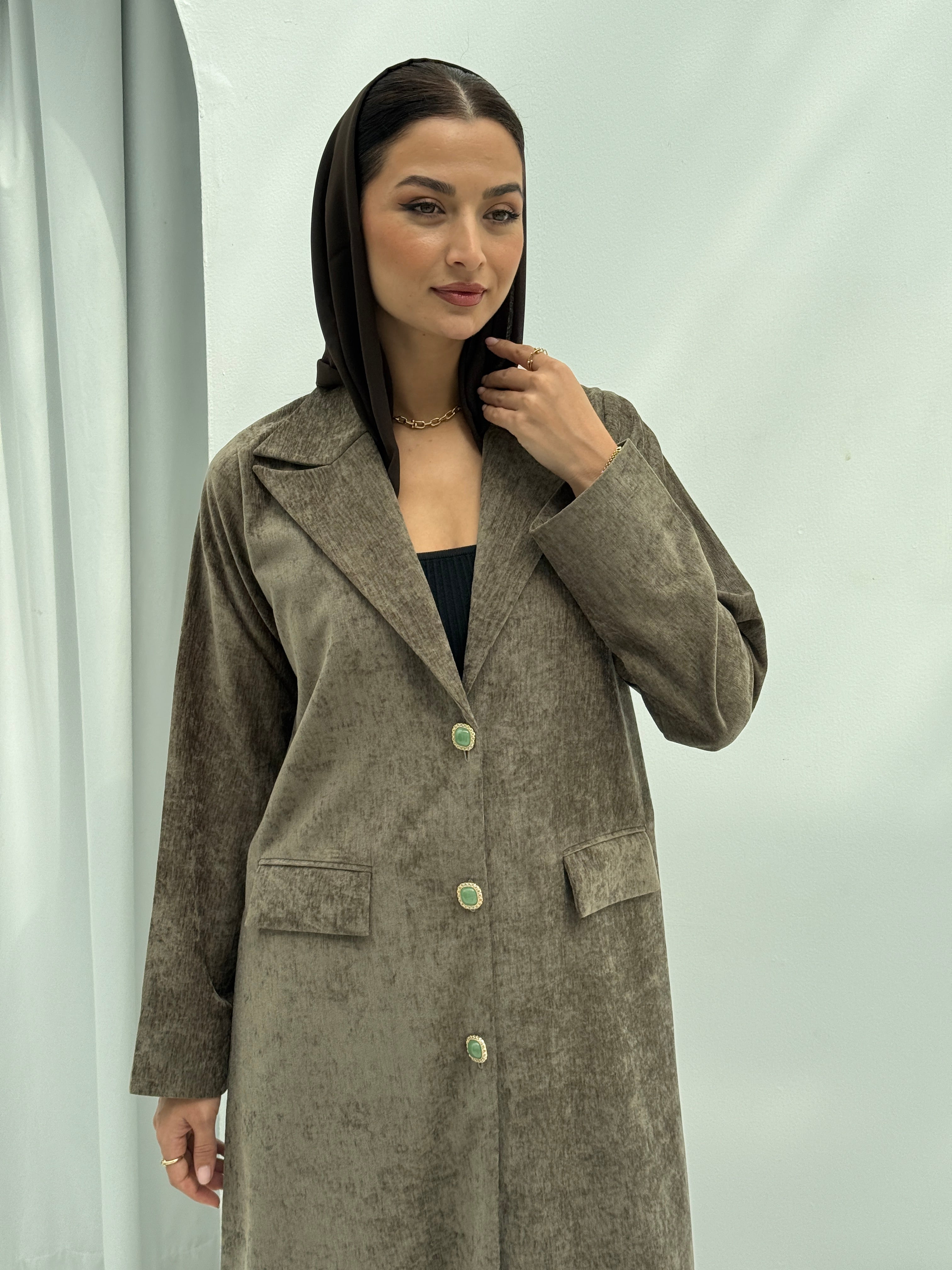 Winter Elegance Abaya - Contessa Collection