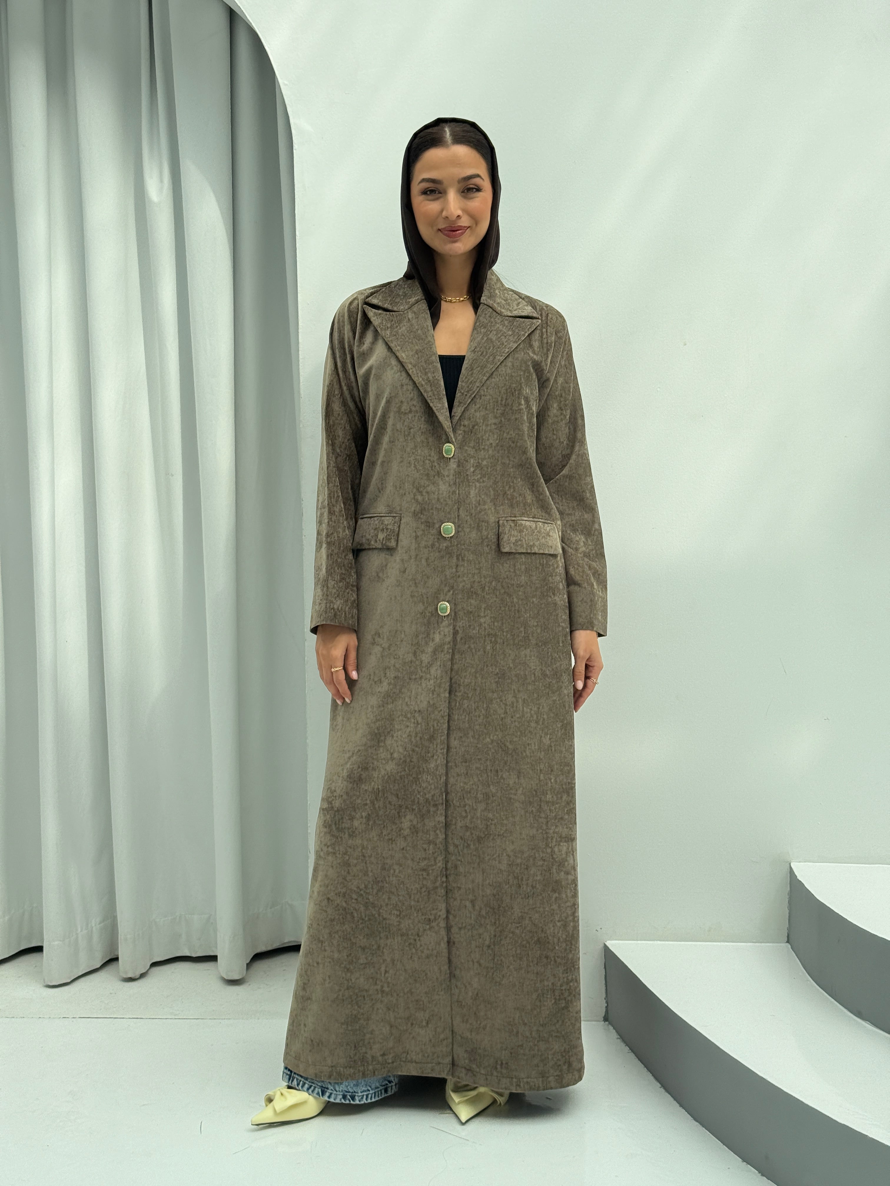 Winter Elegance Abaya - Contessa Collection