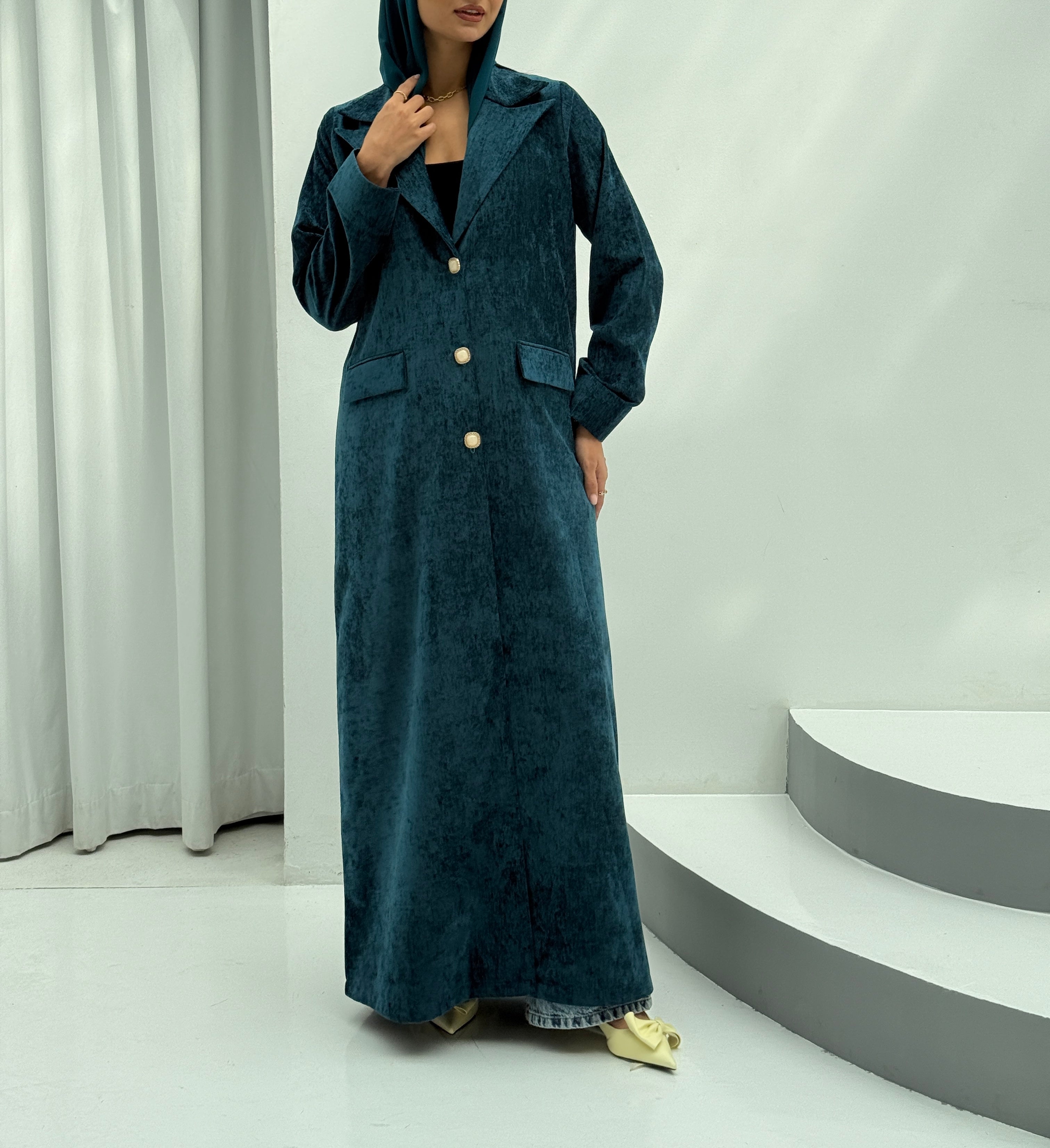 Winter Elegance Abaya - Contessa Collection