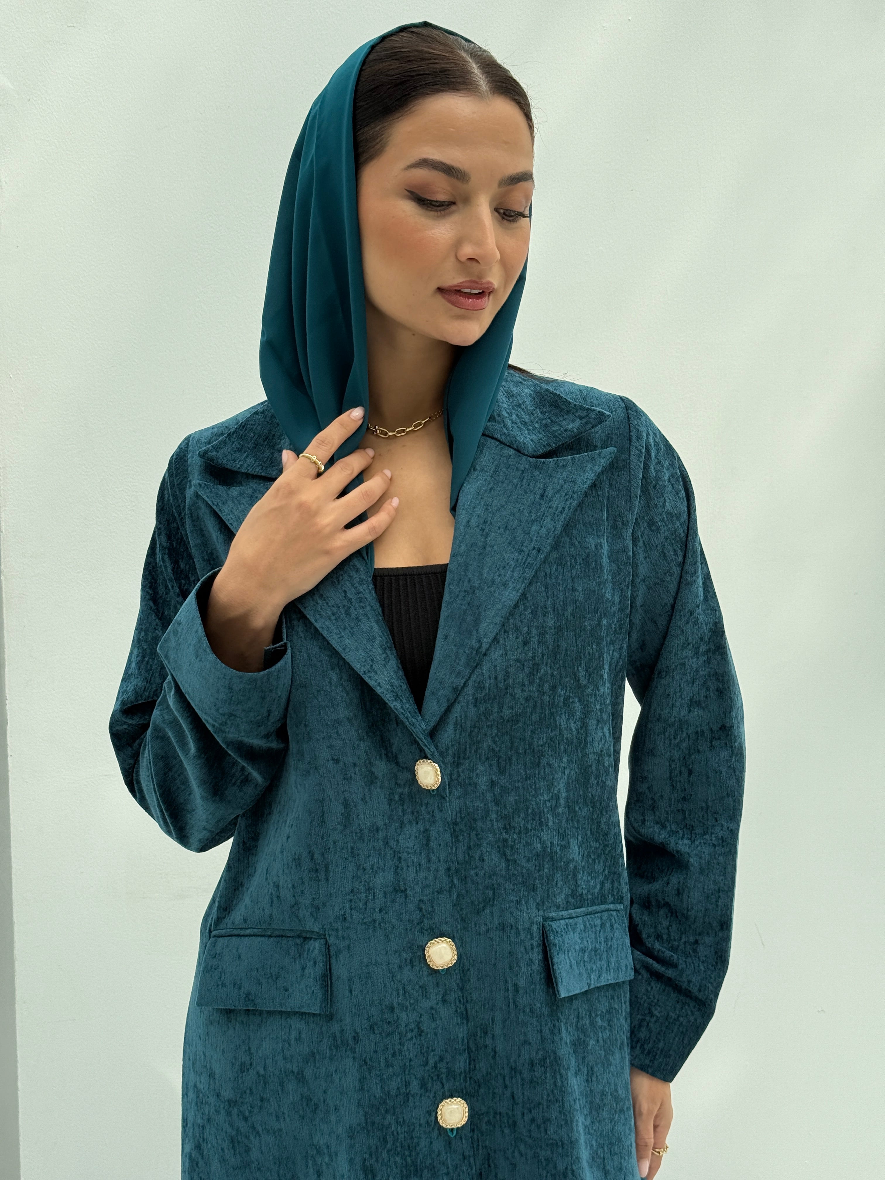 Winter Elegance Abaya - Contessa Collection