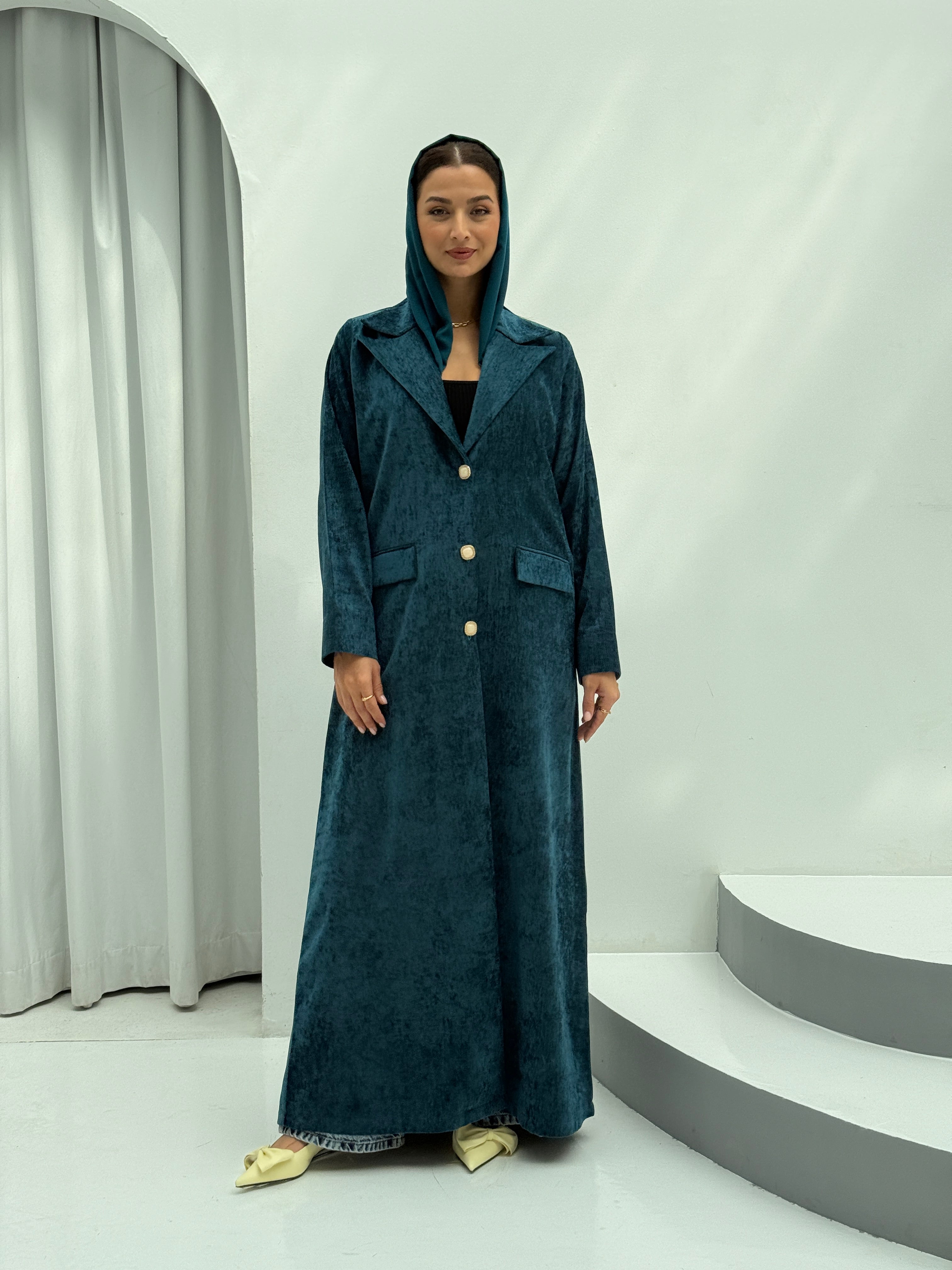 Winter Elegance Abaya - Contessa Collection