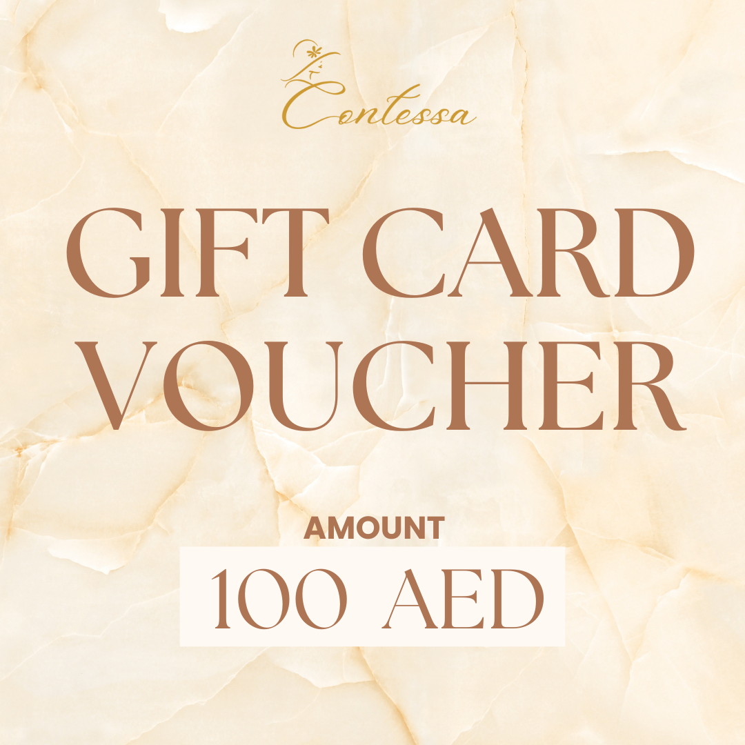 Contessa Collection Gift Card Voucher worth 100 AED for abaya gift card UAE