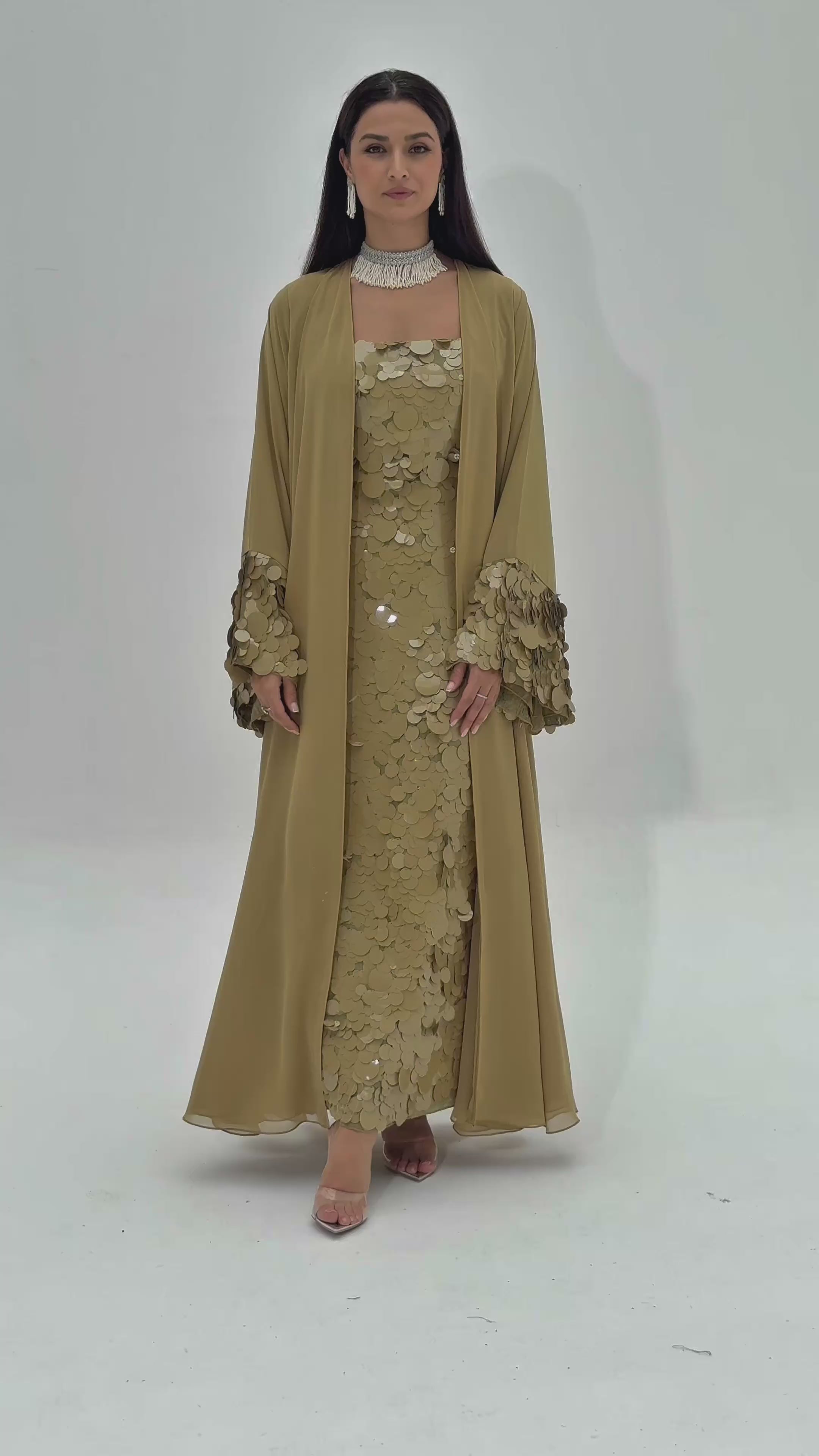 Miar ( Abaya with dress & sheila )