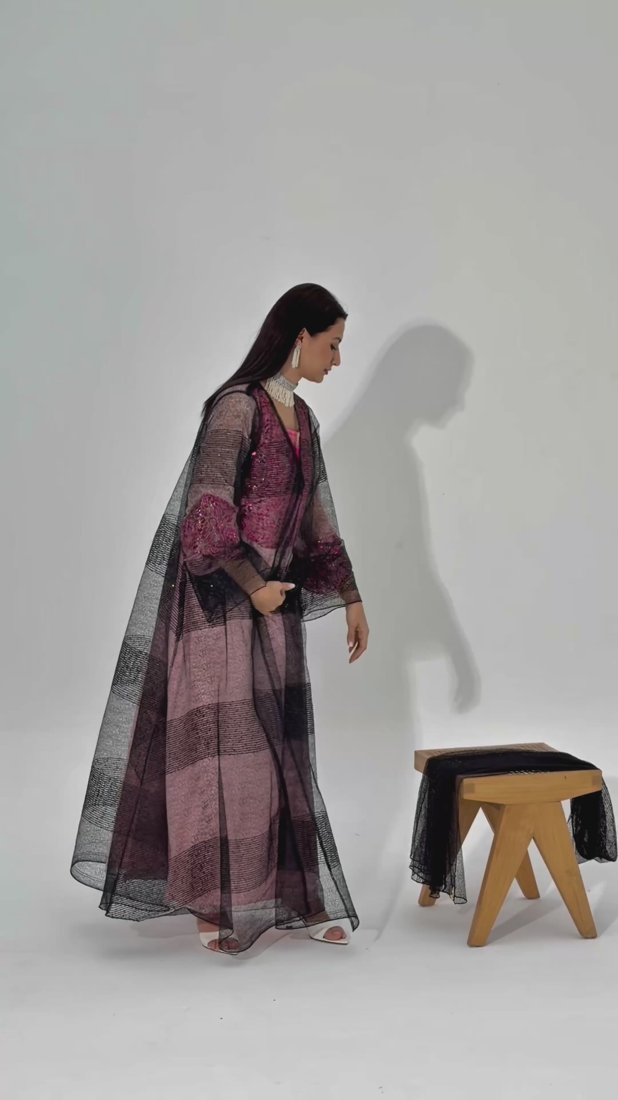 Al Khazami ( Abaya with Sheila )