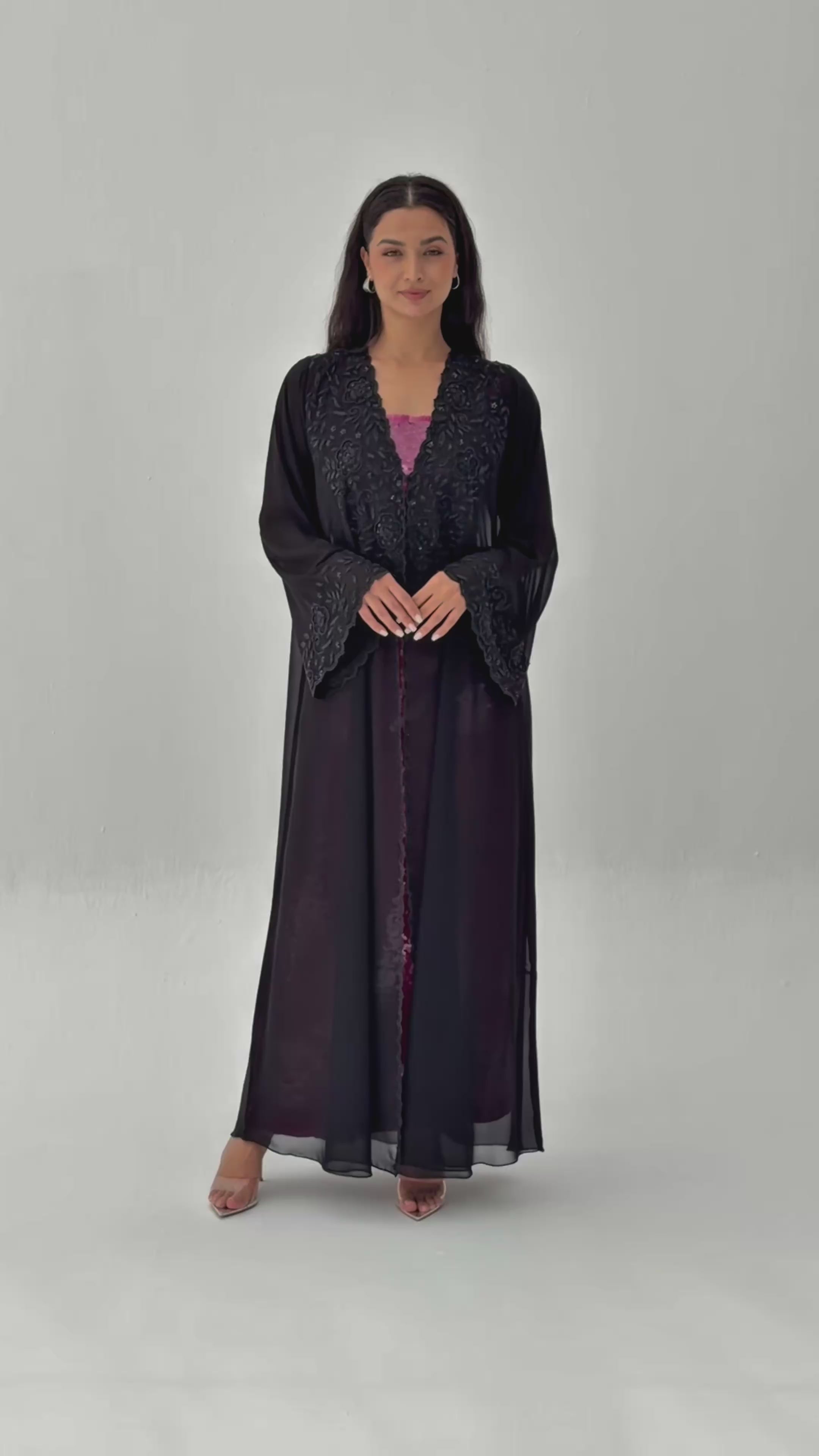 Thuraya  ( Chiffon Abaya with sheila)
