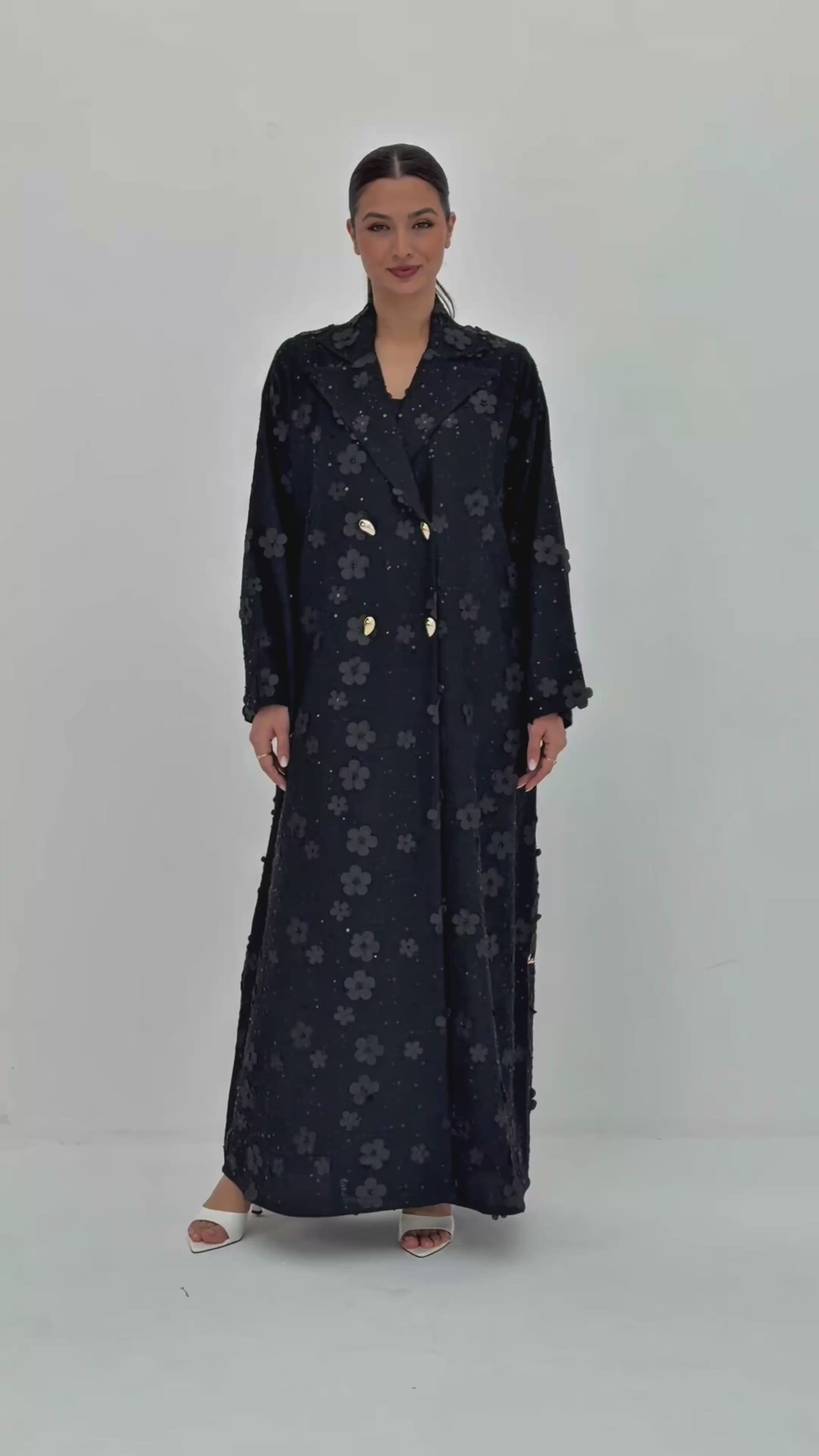 Carnation ( Abaya with sheila )