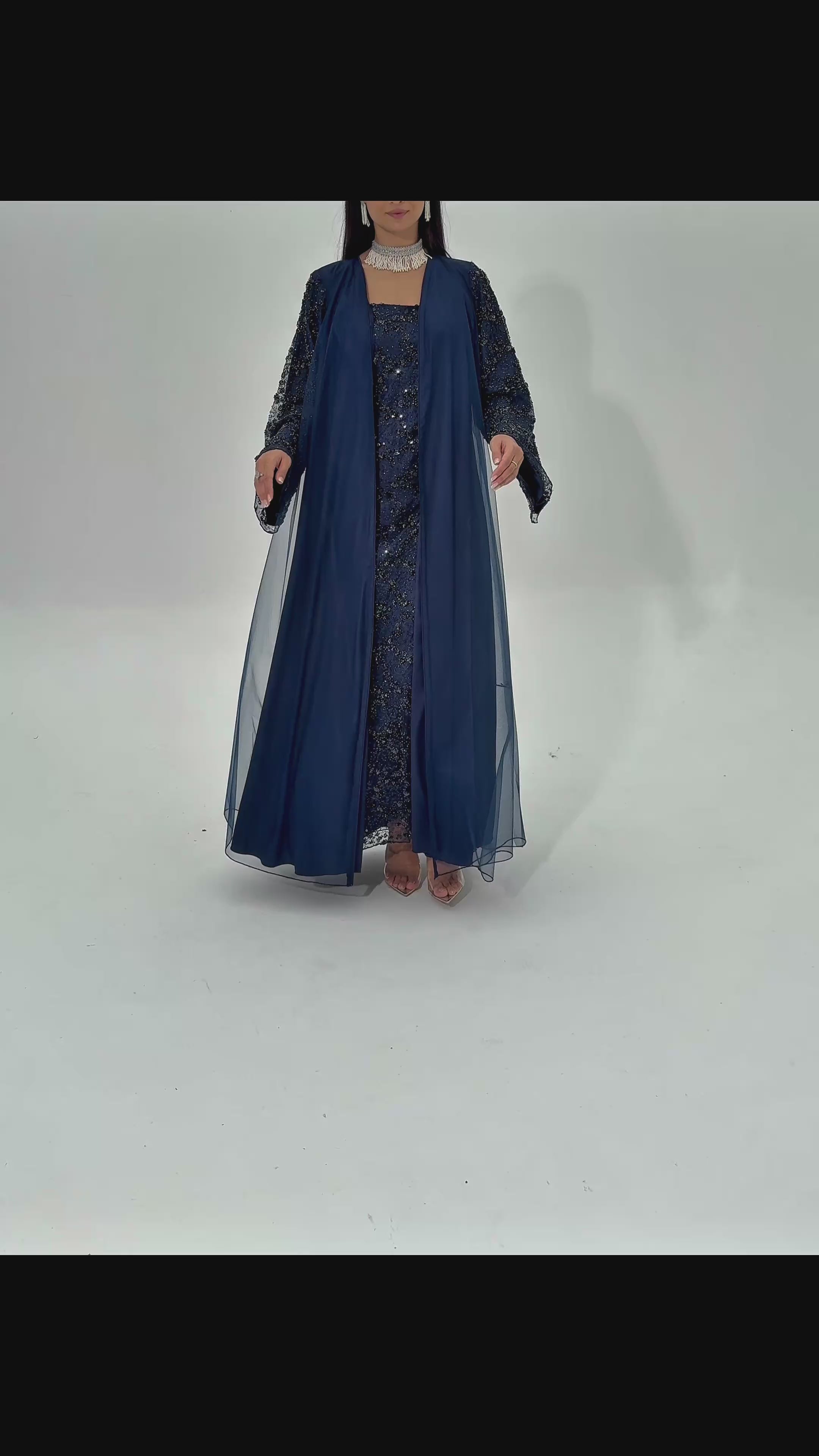 Sewda Abaya With Dress