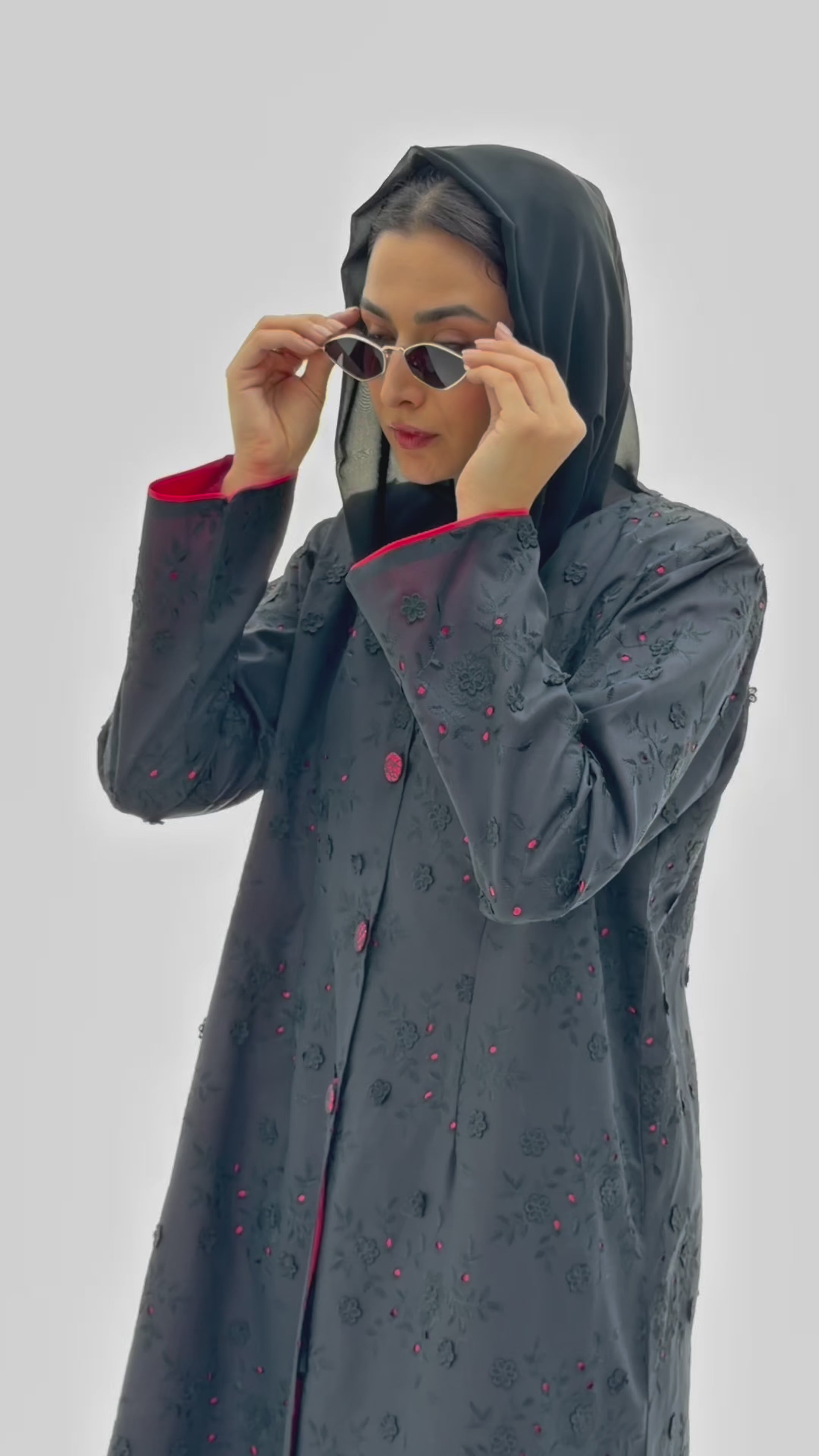 Ruby Touch ( Abaya with Sheila )