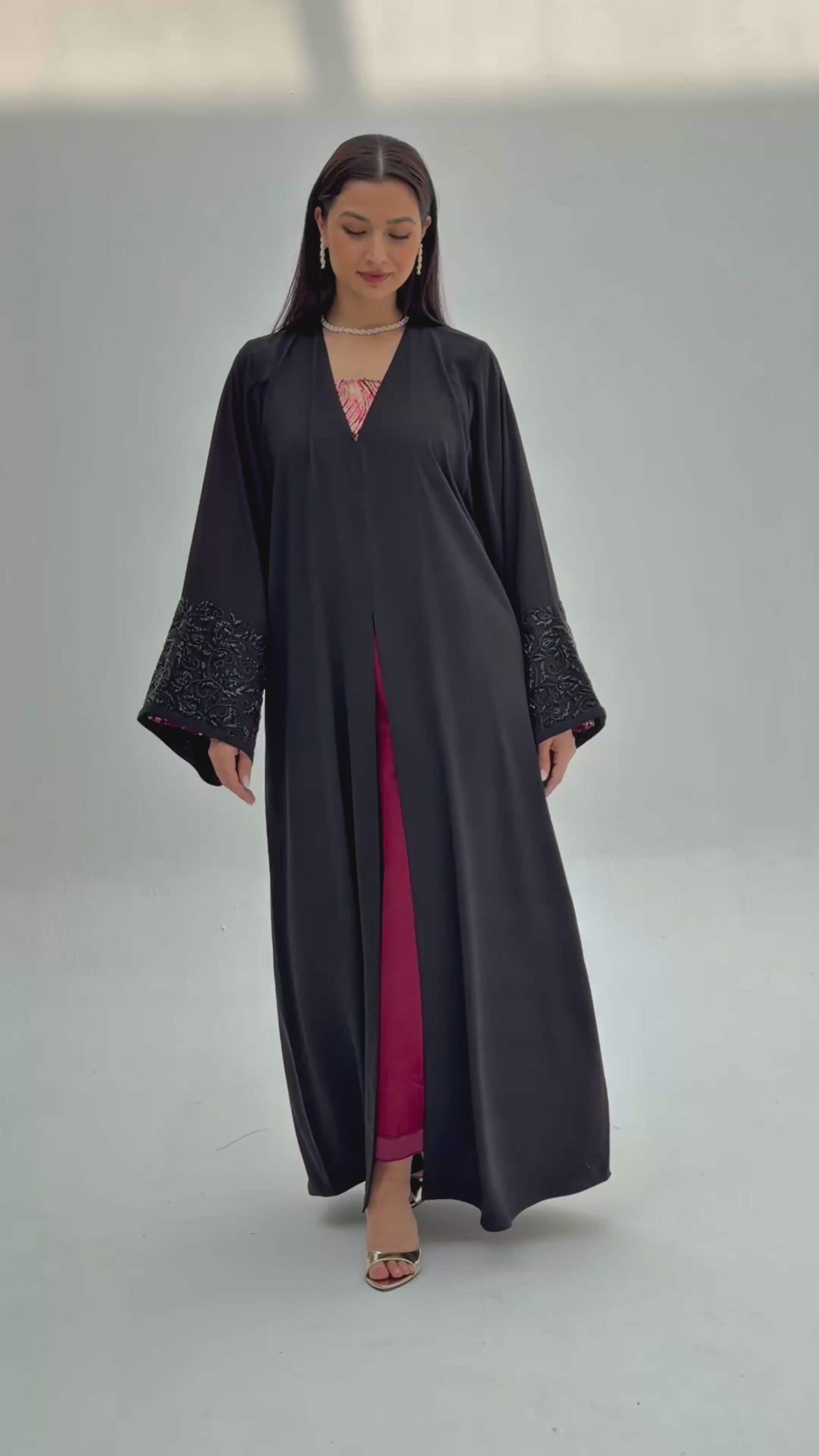 Salma( Abaya with sheila )